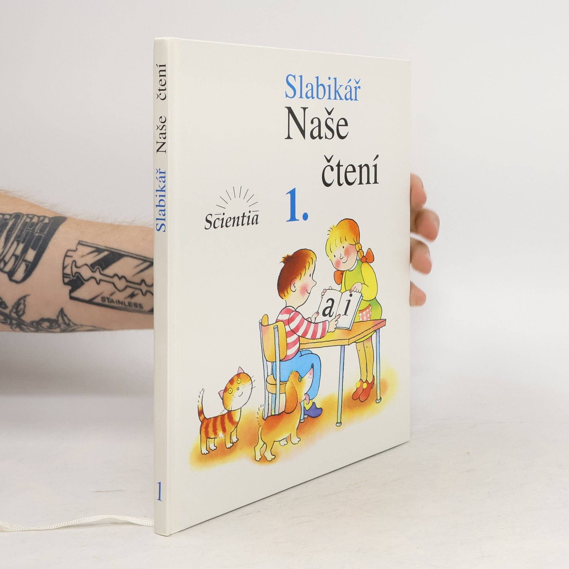 František Kábele Slabikář - Naše čtení 1