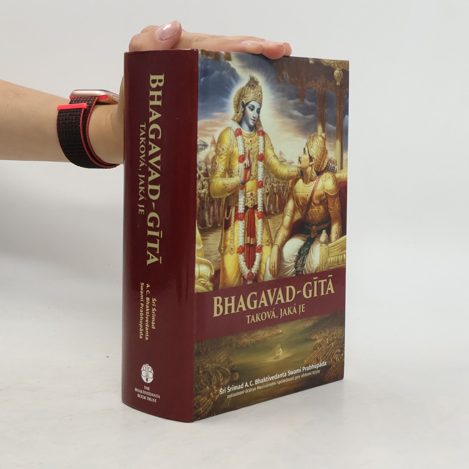 A. C. Bhaktivédánta Svámí Prabhupáda Bhagavad-gítá taková, jaká je (sanskrtsky)