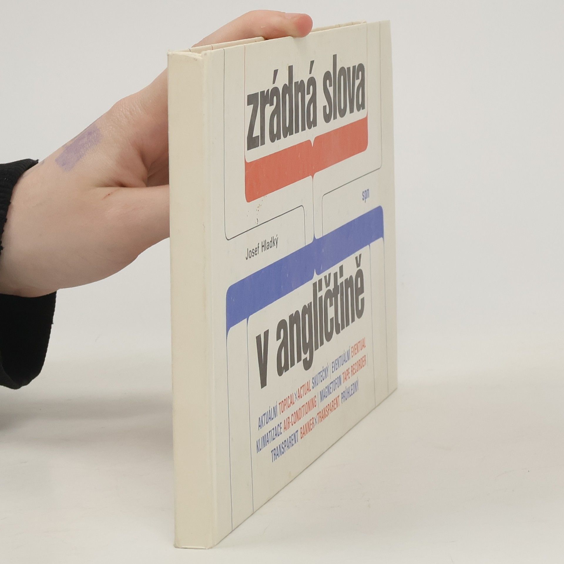 Josef Hladký Zrádná slova v angličtině