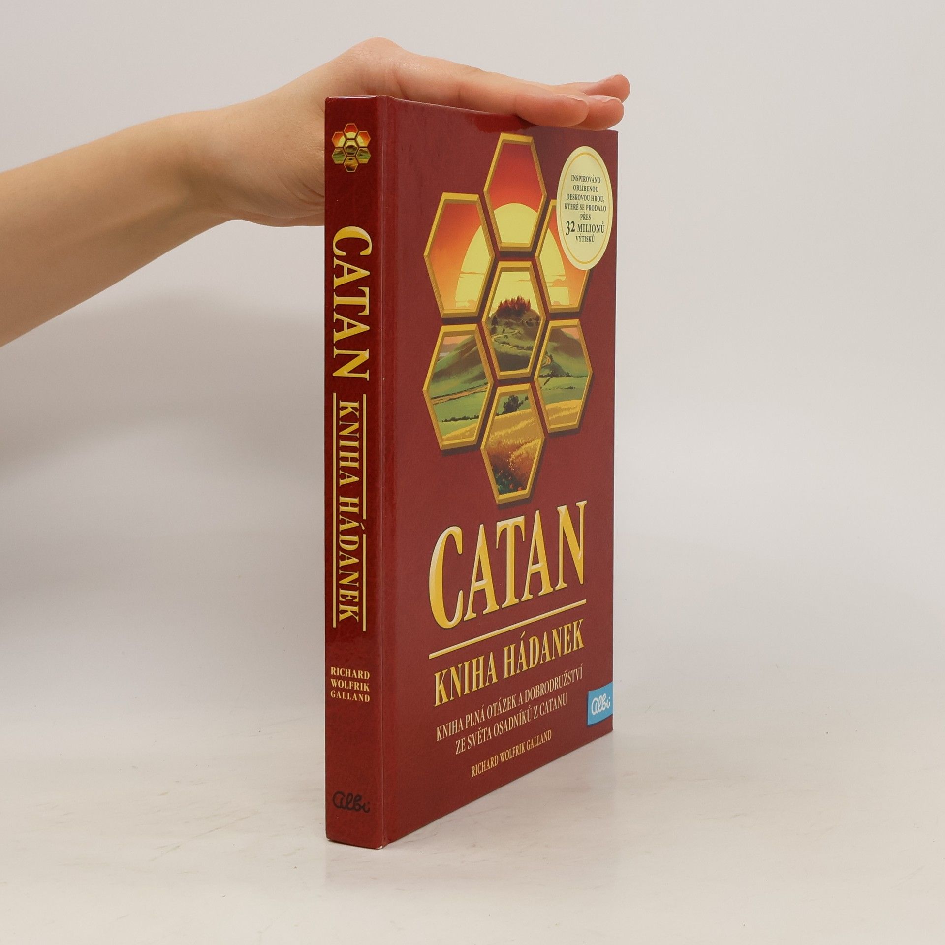Richard Wolfrik Galland Catan. Kniha hádanek