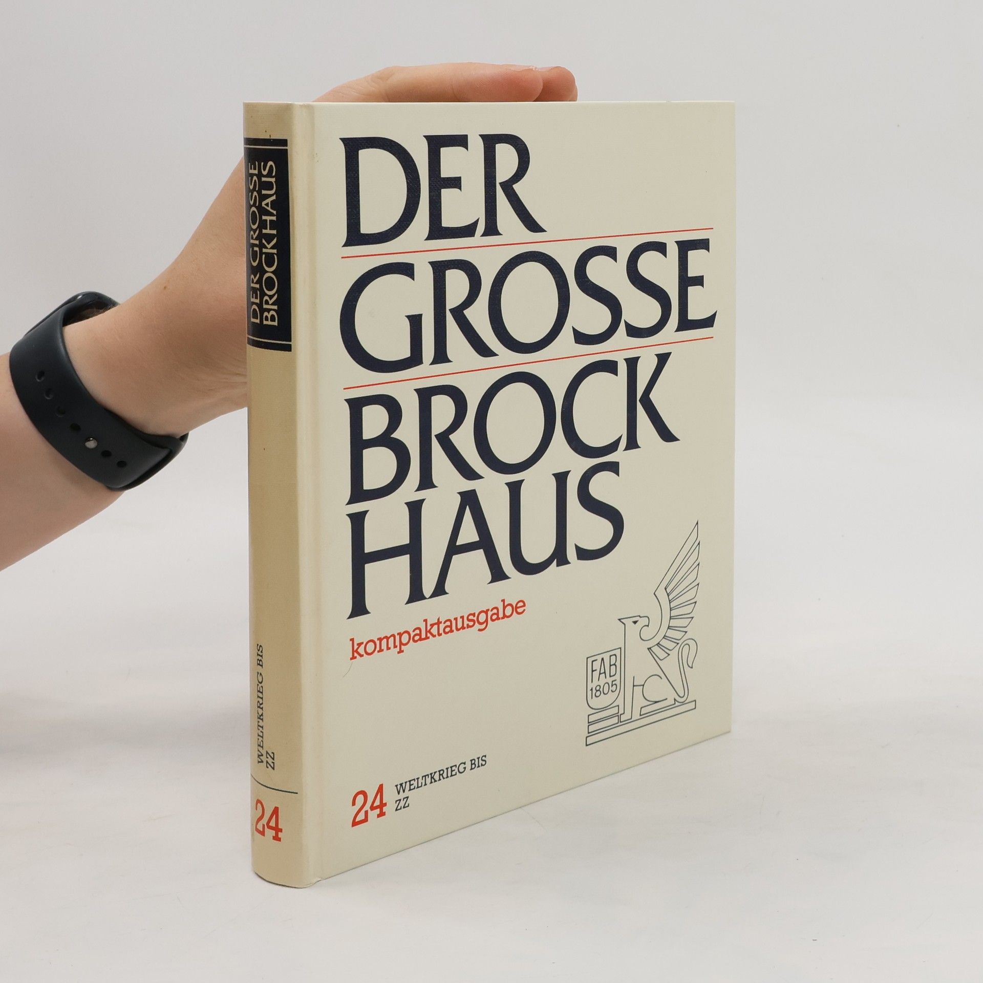 F. A. Brockhaus Der Grosse Brockhaus kompaktausgabe Band 24