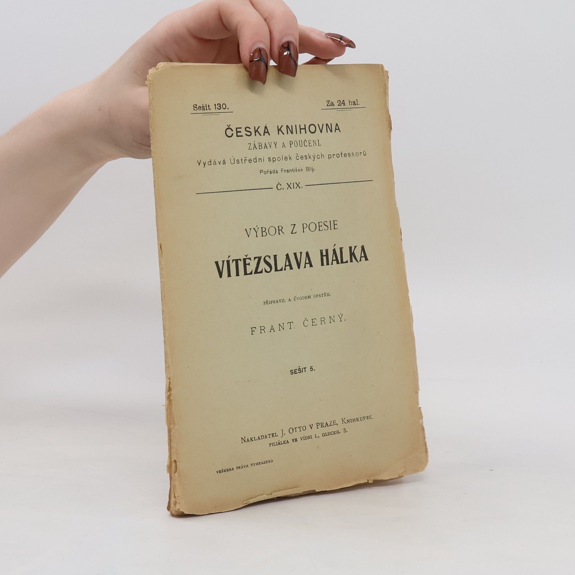Vítězslav Hálek Výbor z poesie Vítězslava Hálka 5