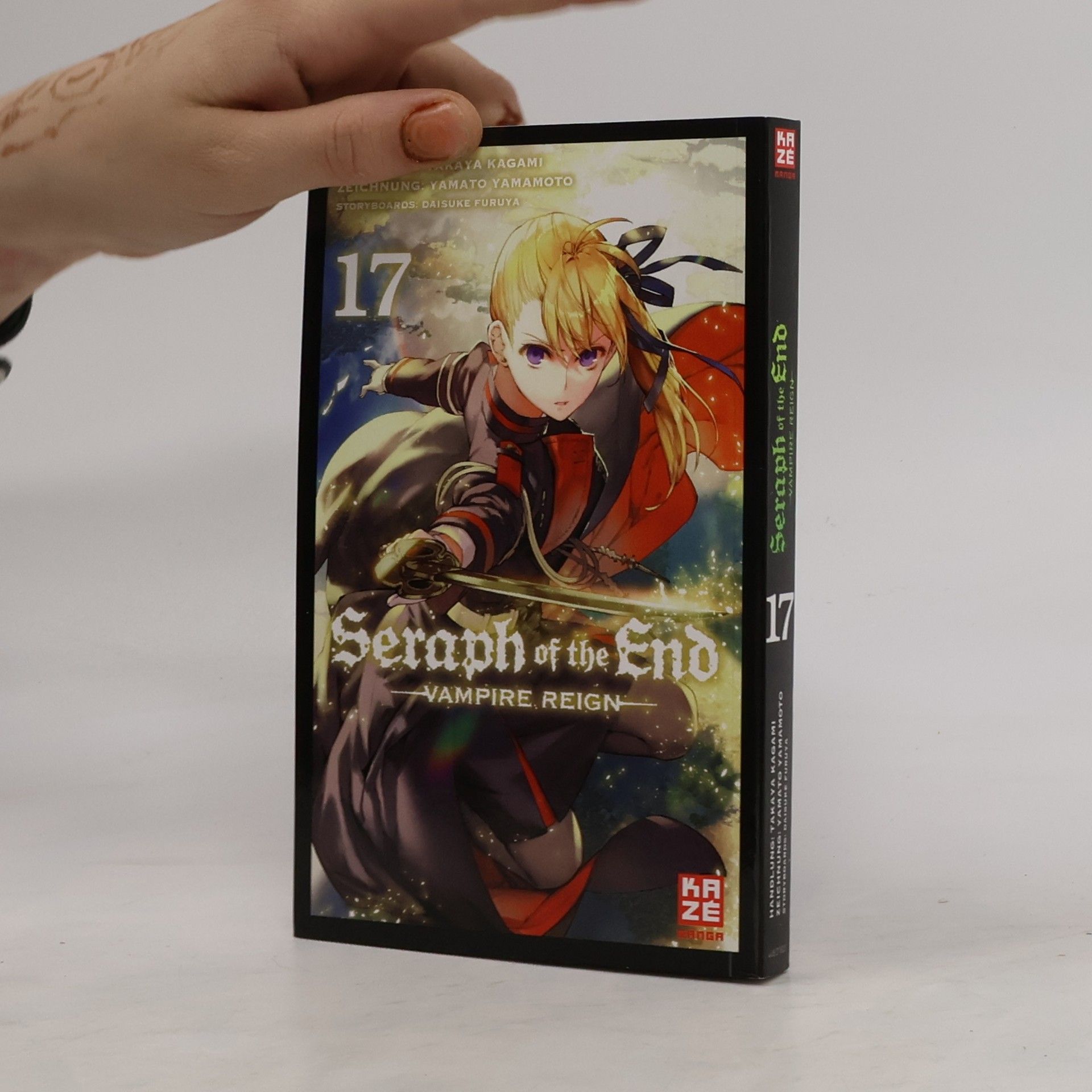Takaya Kagami Seraph of the End - Band 17