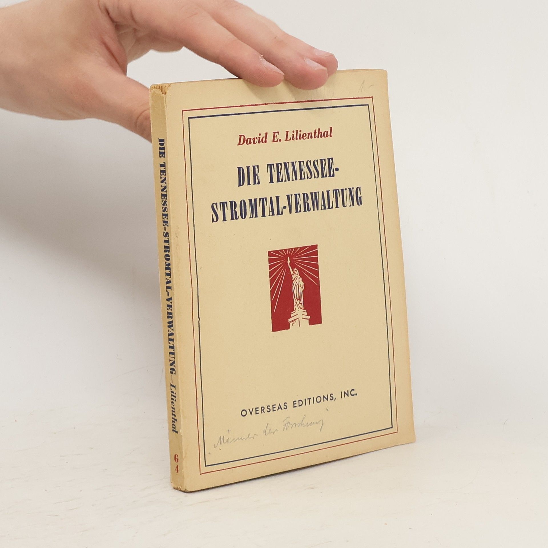 David Eli Lilienthal Die Tennessee-Stromtal-Verwaltung