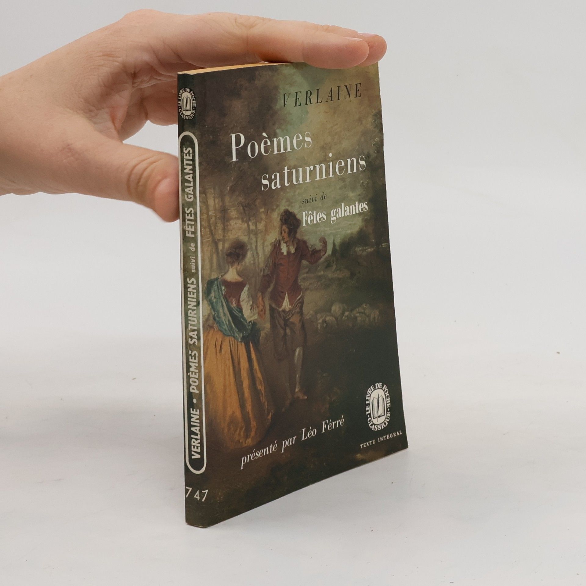 Paul Verlaine Poèmes saturniens