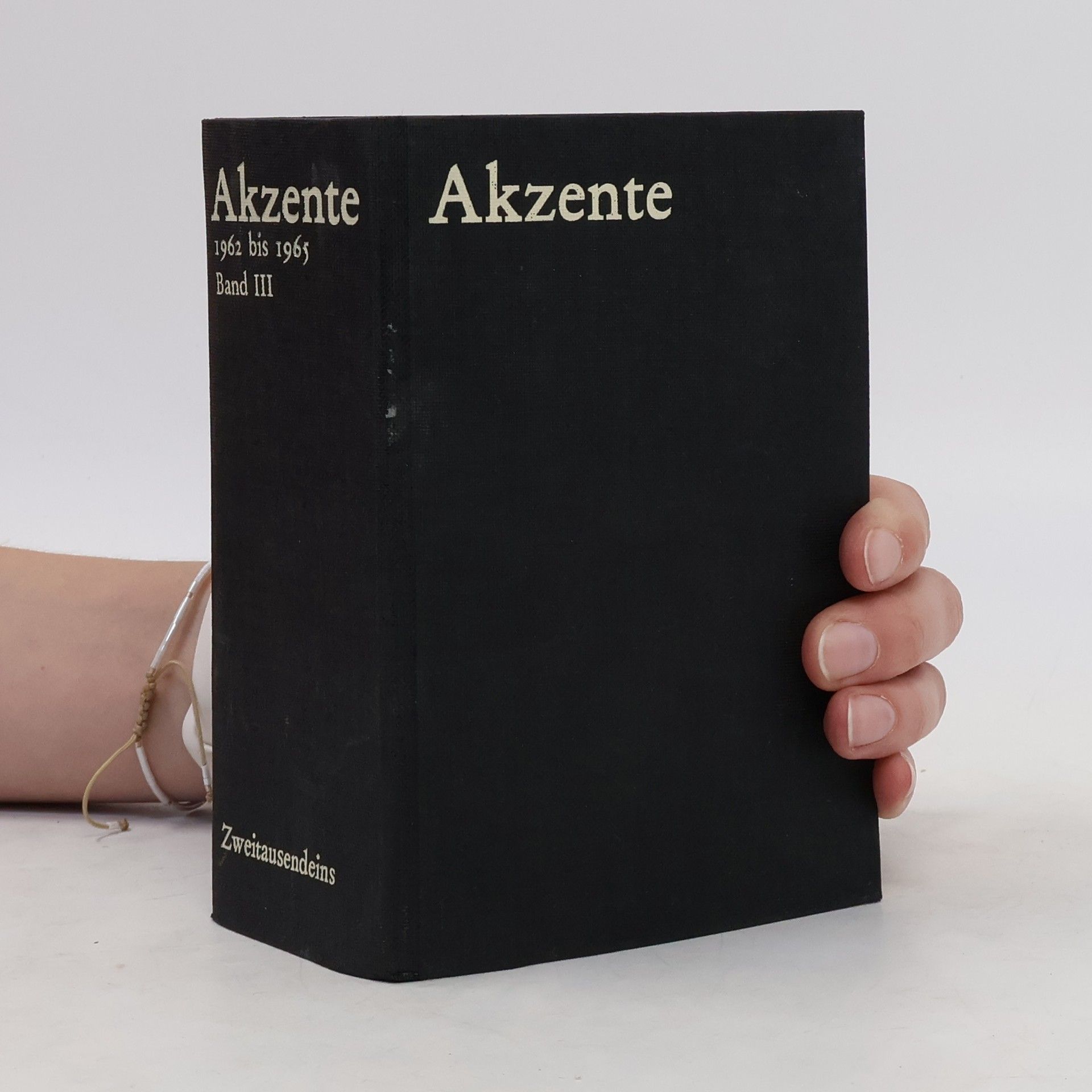 Walter Höllerer Akzente III. 1962 bis 1965