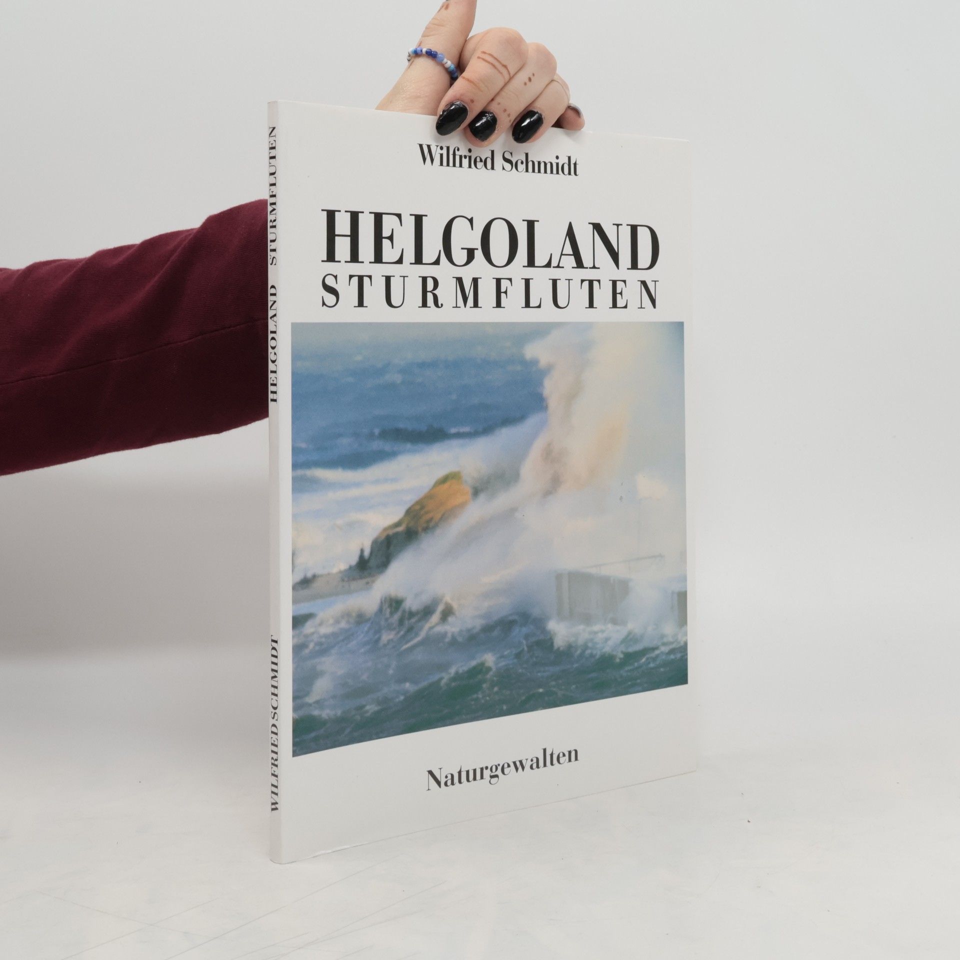 Wilfried Schmidt Helgoland - Sturmfluten