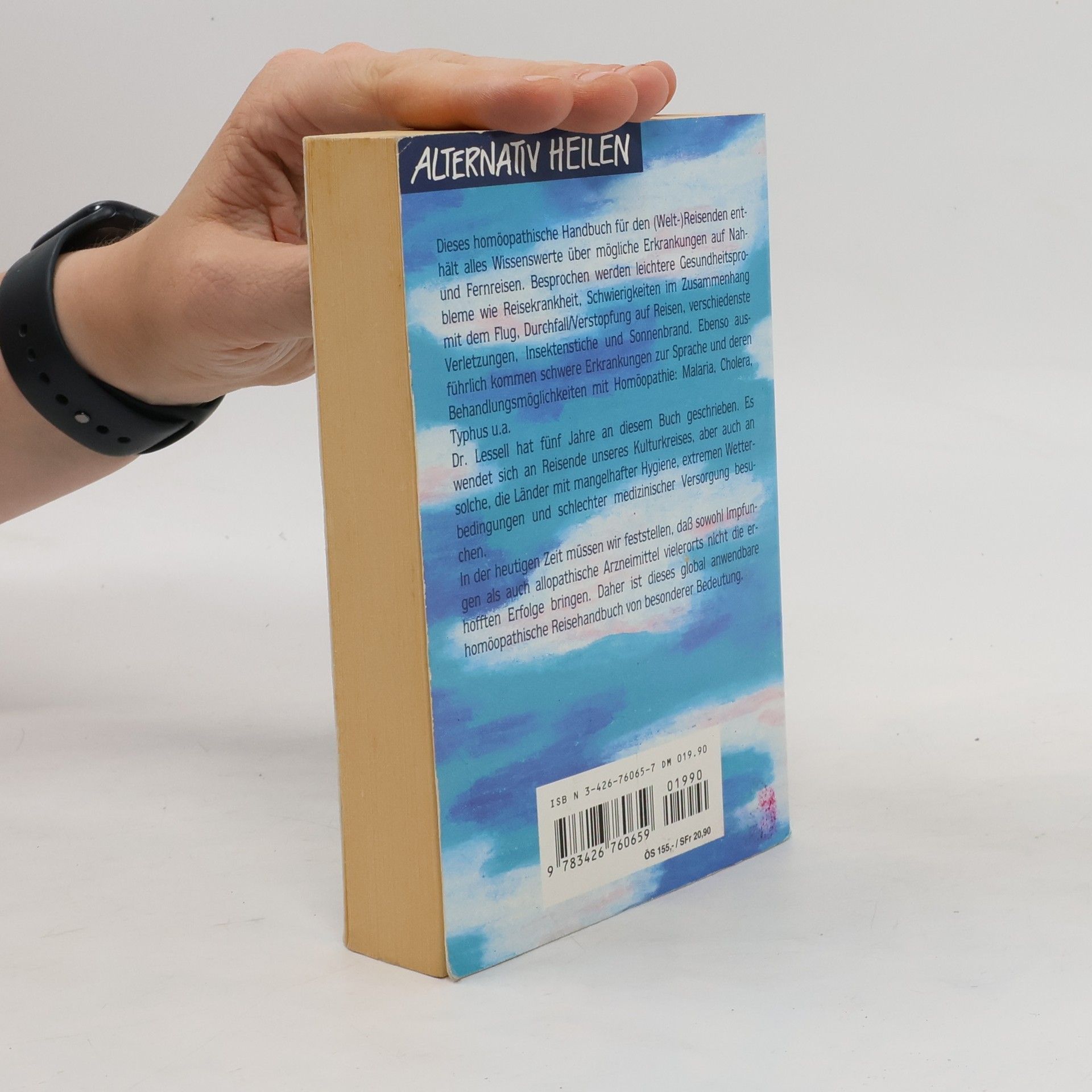 Colin B. Lessell Homöopathisches Reisehandbuch