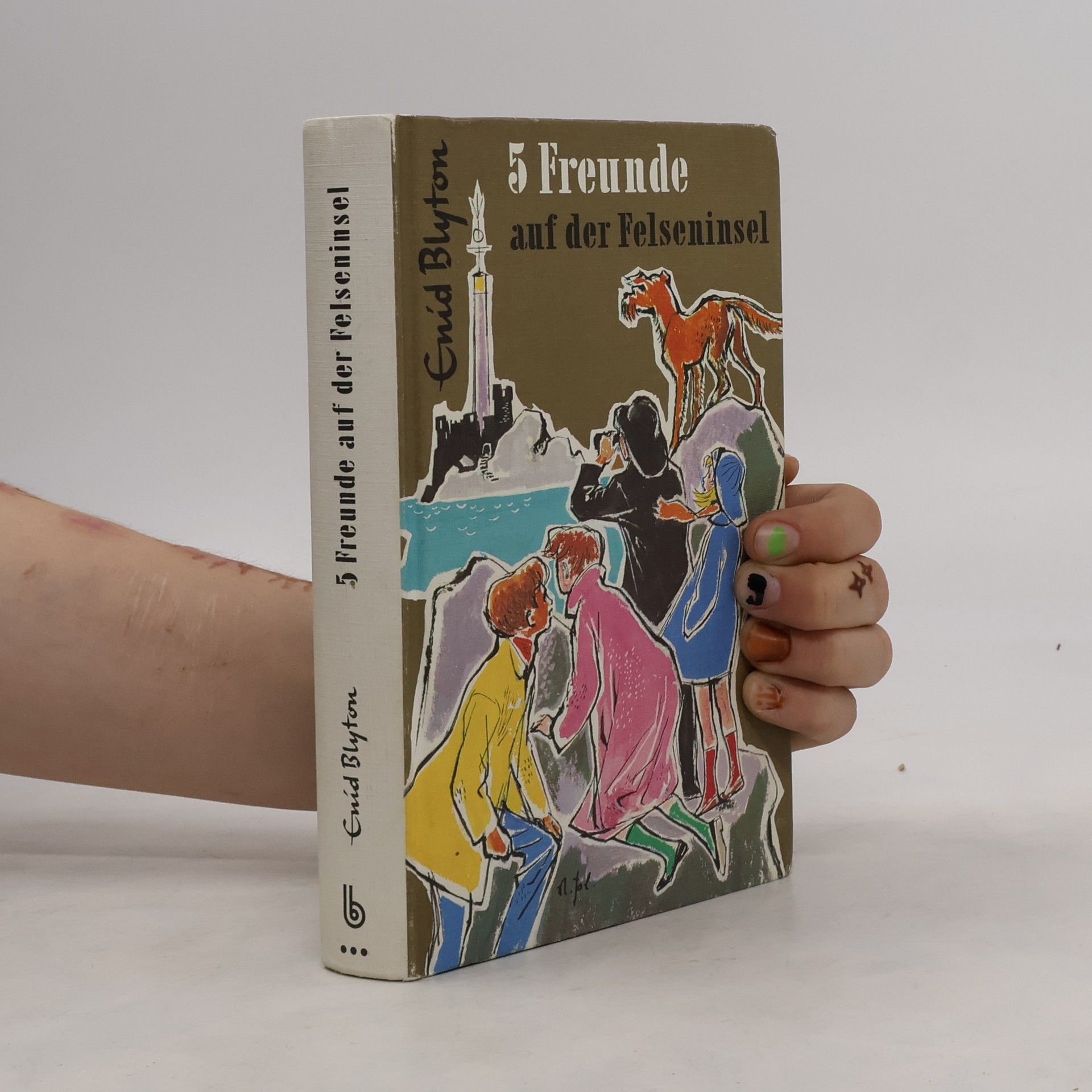 Enid Blyton Fünf Freunde auf de Felseninsel