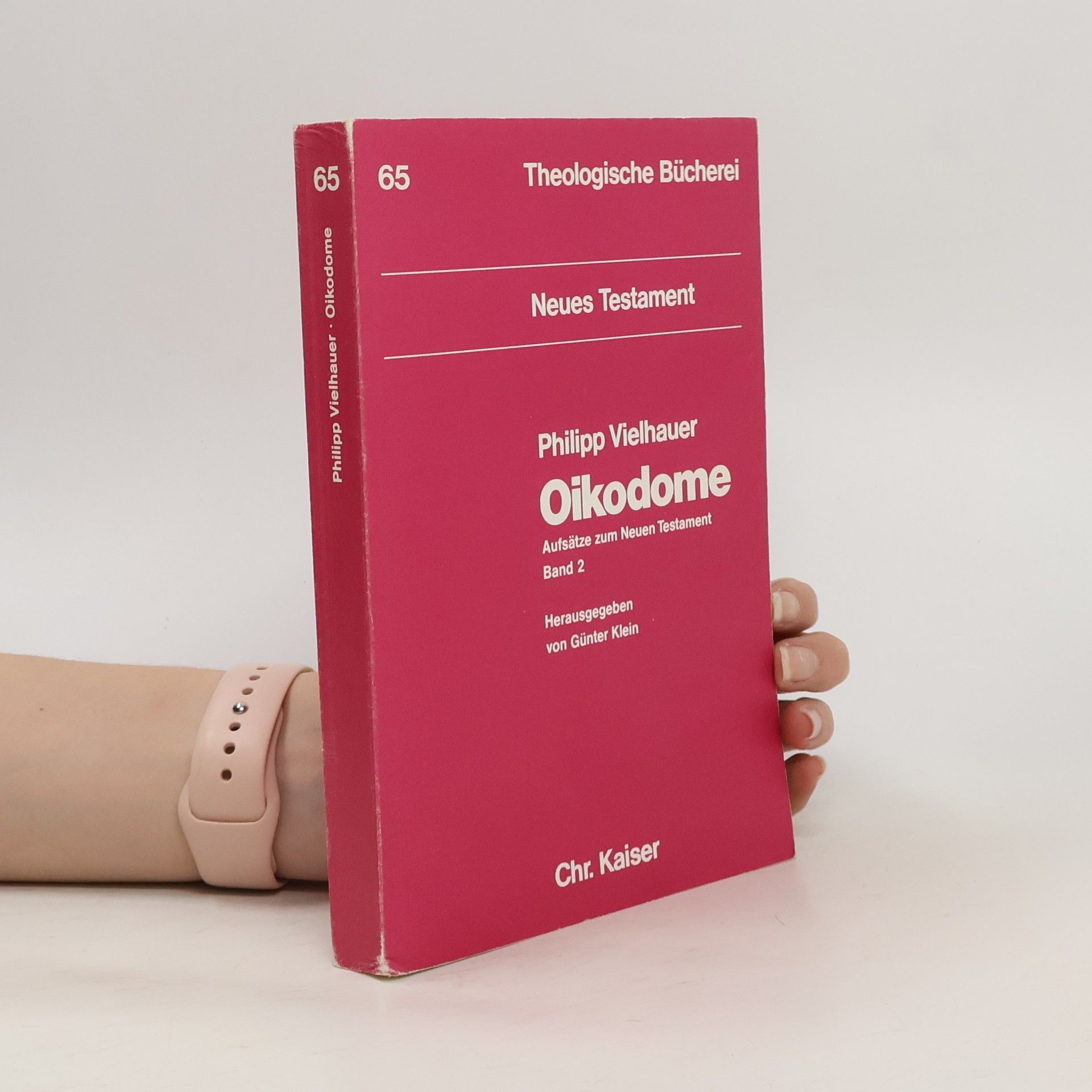 Philipp Vielhauer Oikodome. Band 2