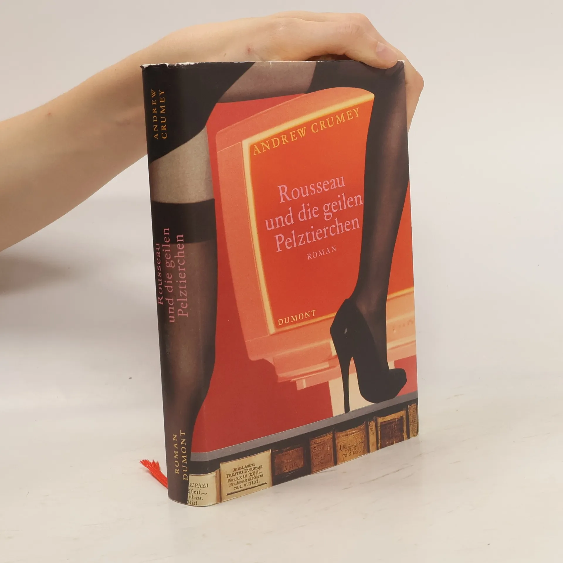 Rousseau und die geilen Pelztierchen | Buch | Hardcover | Andrew Crumey
