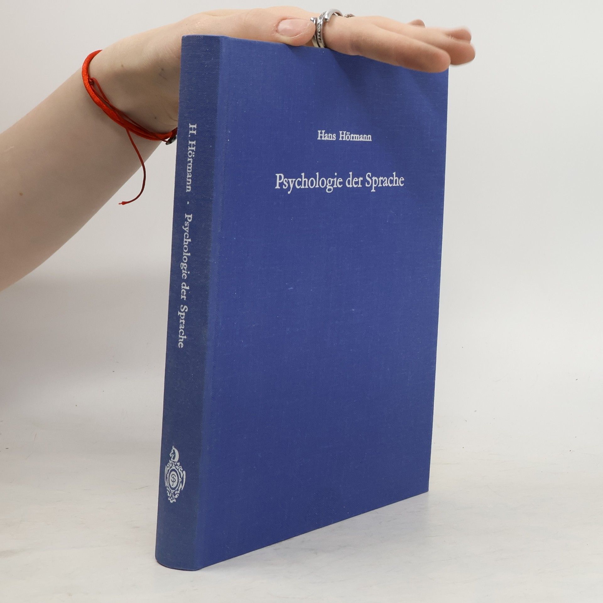 Hans Hörmann Psychologie der Sprache