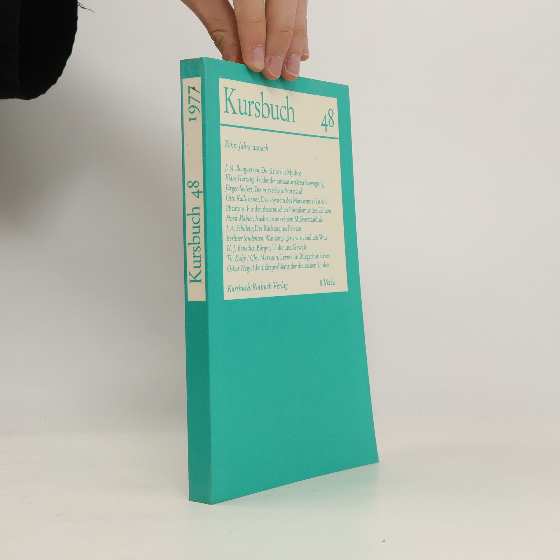 Auteurscollectief Kursbuch 48