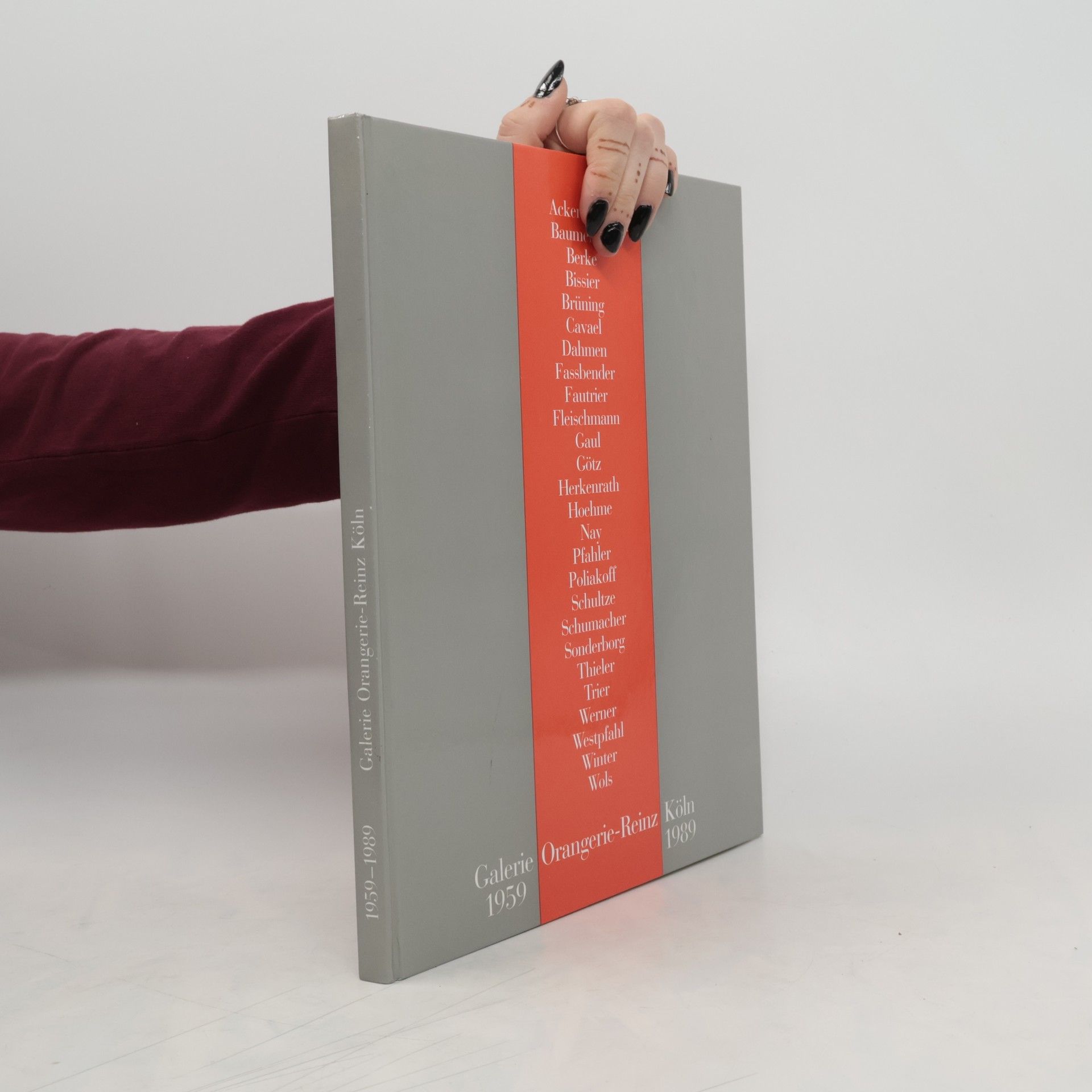 AA.VV. Galerie Orangerie--Reinz Köln, 1959-1989