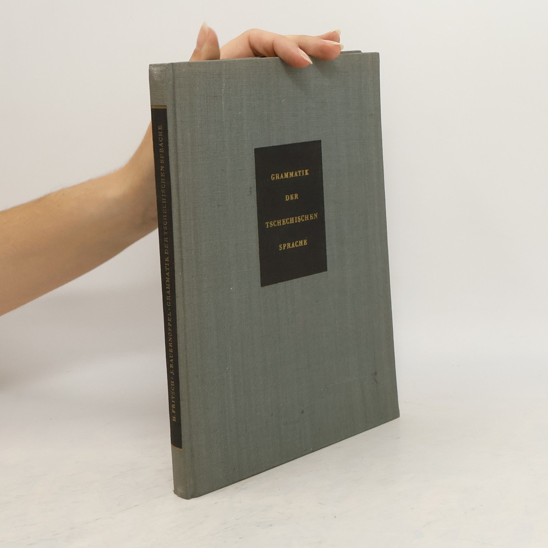 J. Bauernöppel Grammatik der Tschechischen Sprache