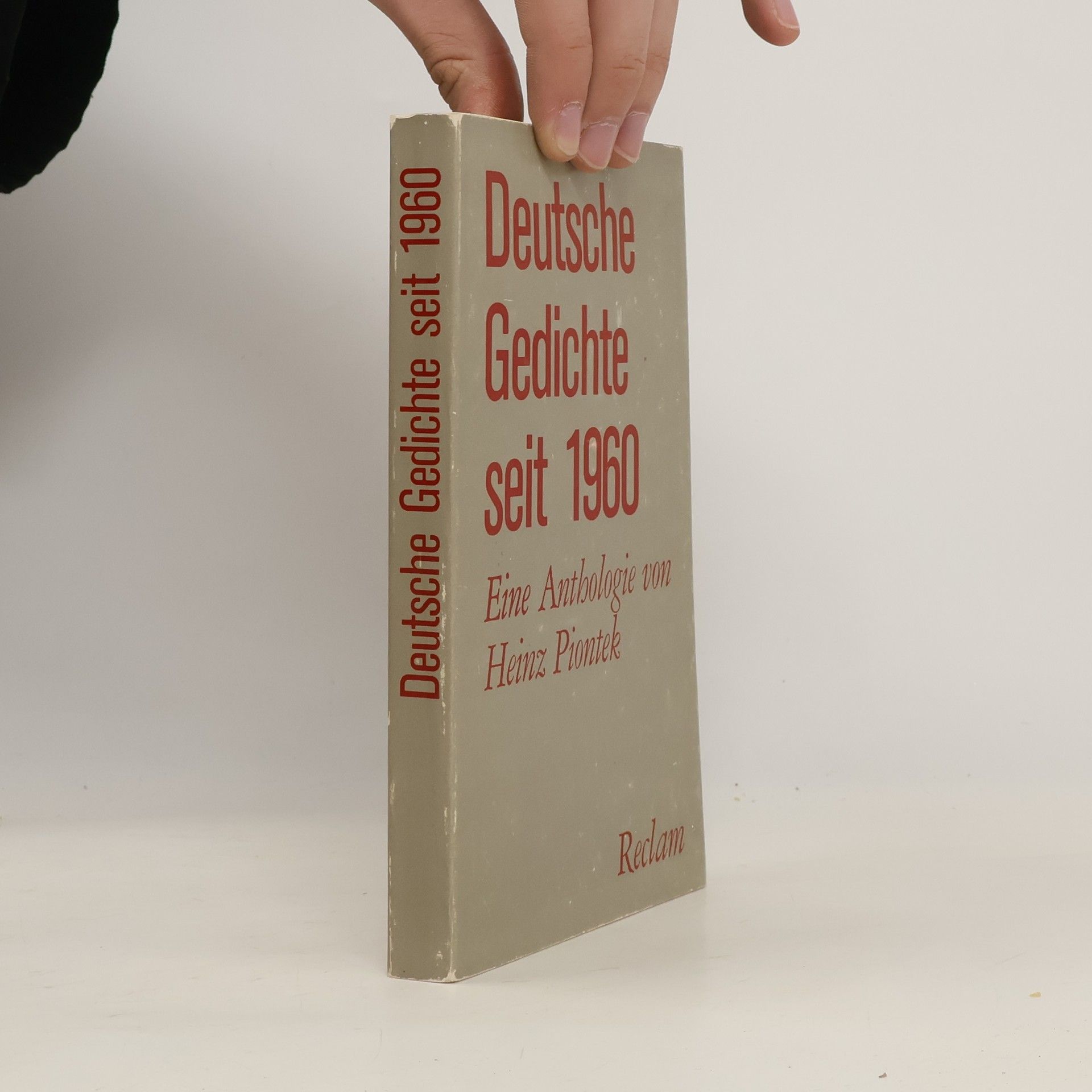 Heinz Piontek Deutsche Gedichte seit 1960
