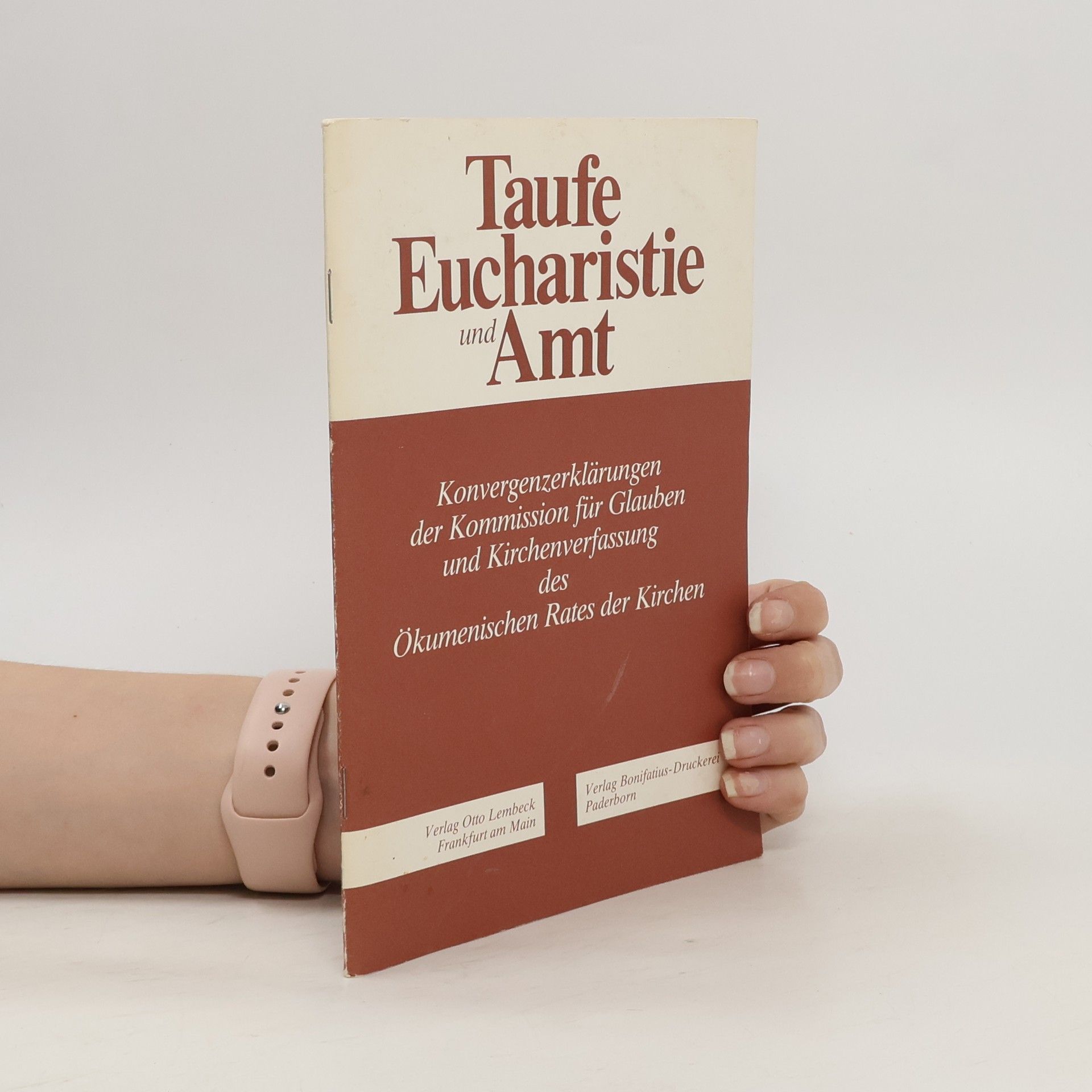 William H Lazareth Taufe, Eucharistie und Amt