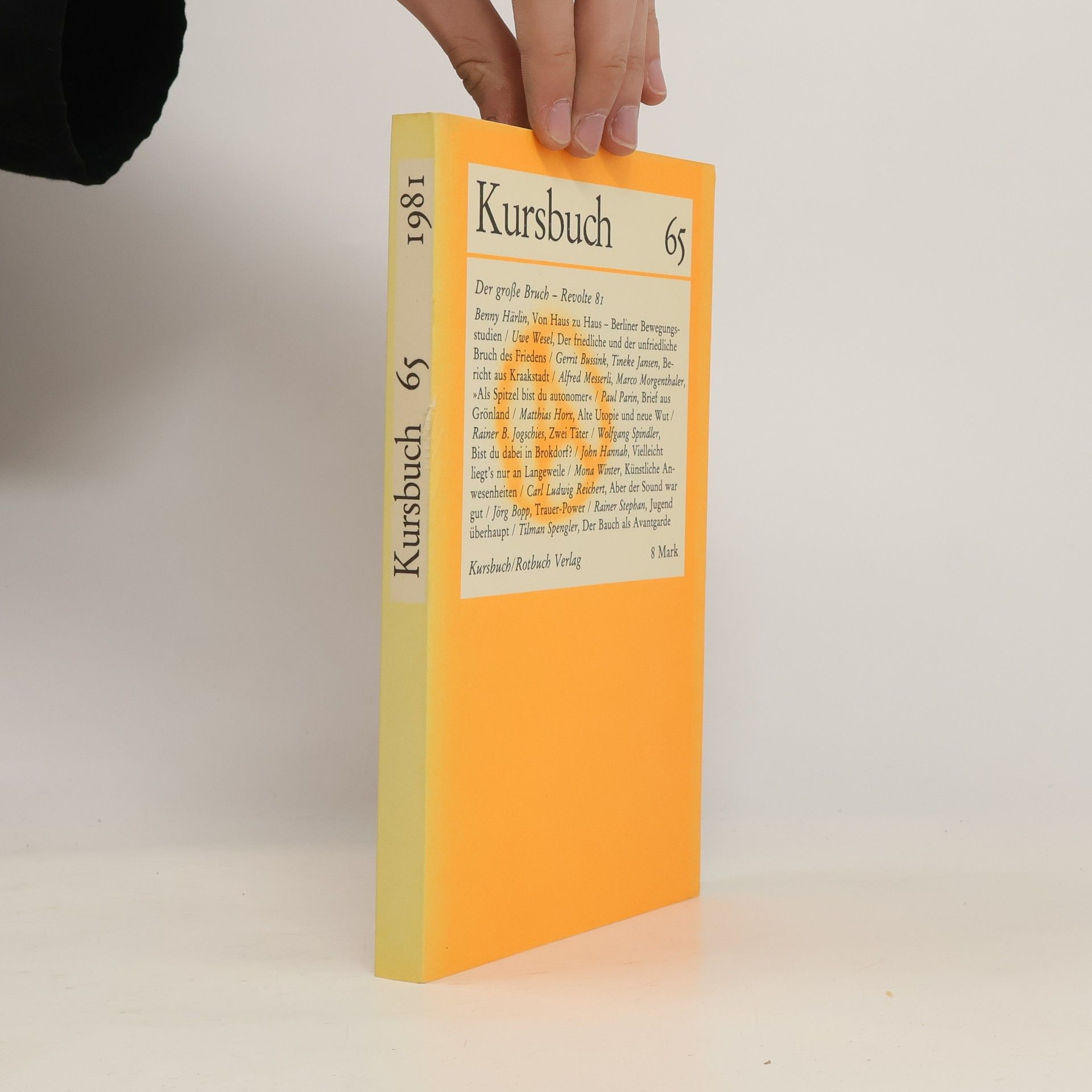 Autorenkollektiv Kursbuch 65