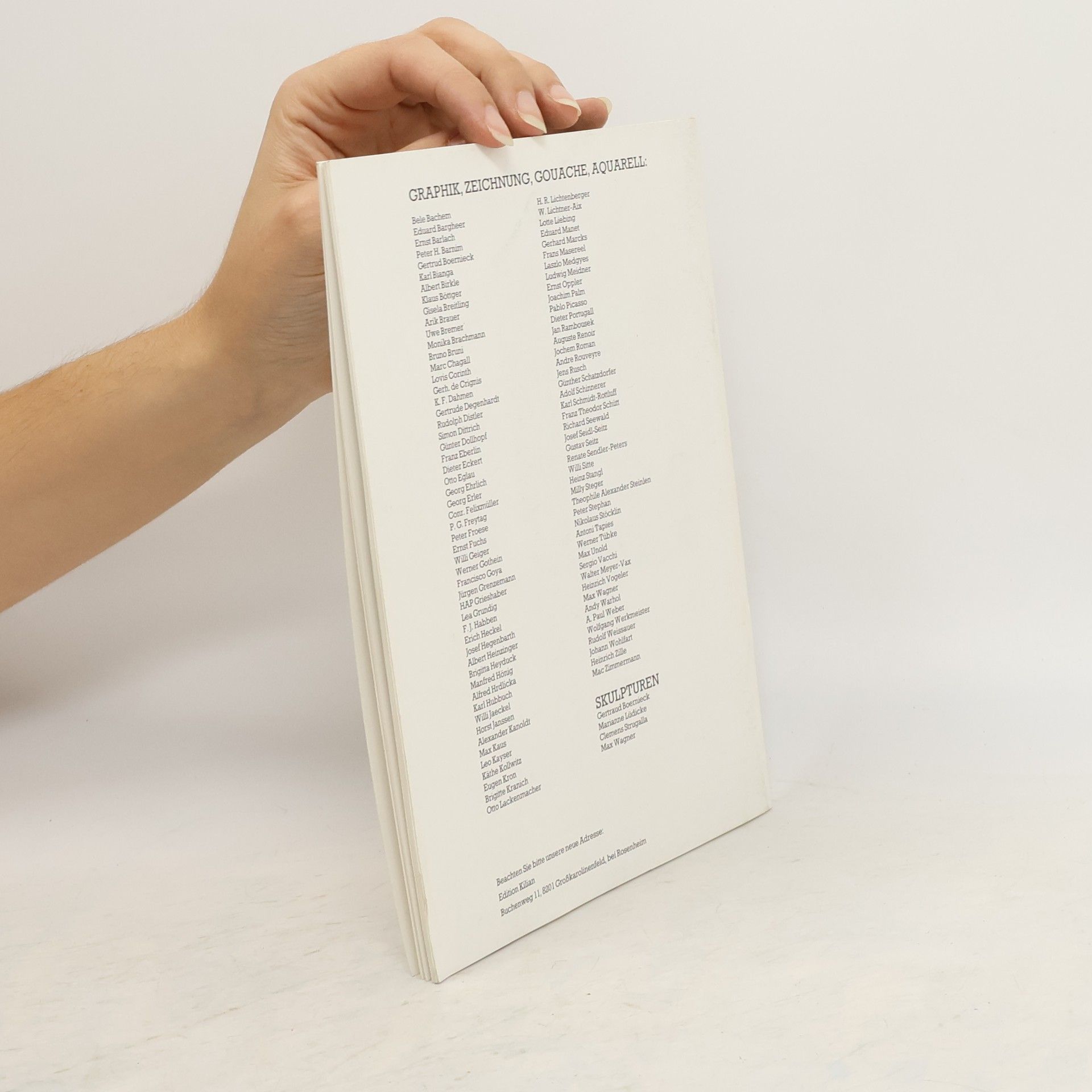 kolektiv KATALOG Edition Kilian