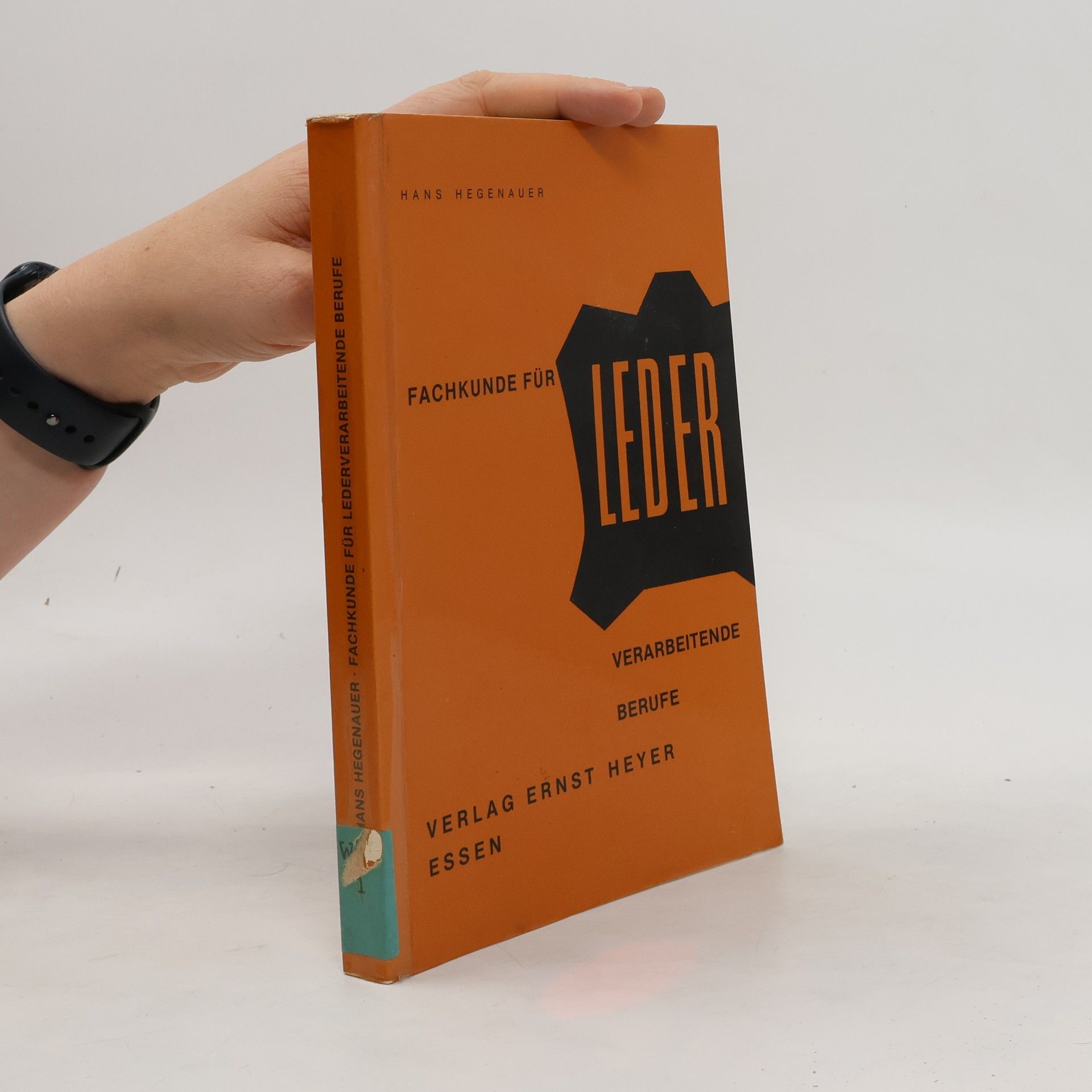 Hans Hegenauer Fachkunde für Leder
