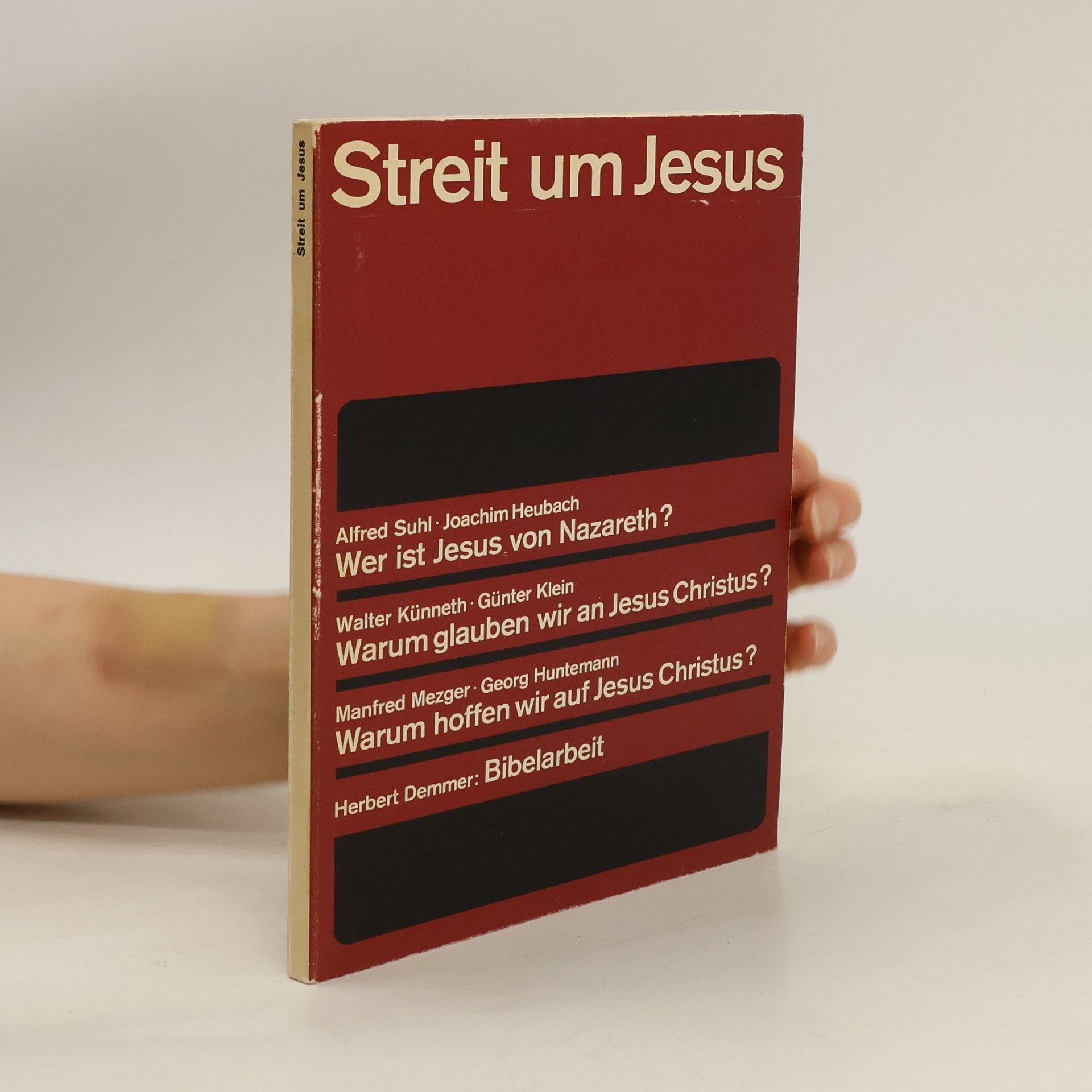 Friedebert Lorenz Streit um Jesus