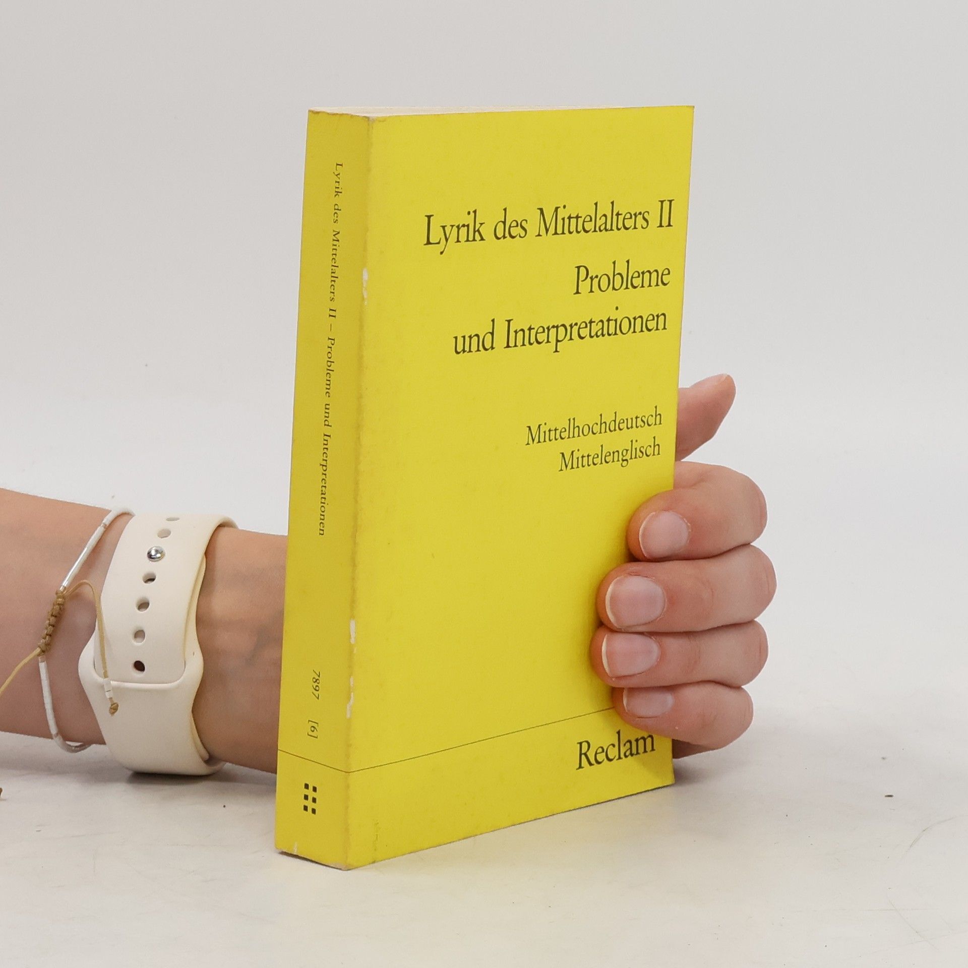 AA.VV. Lyrik des Mittelalters II. Probleme und Interpretationen