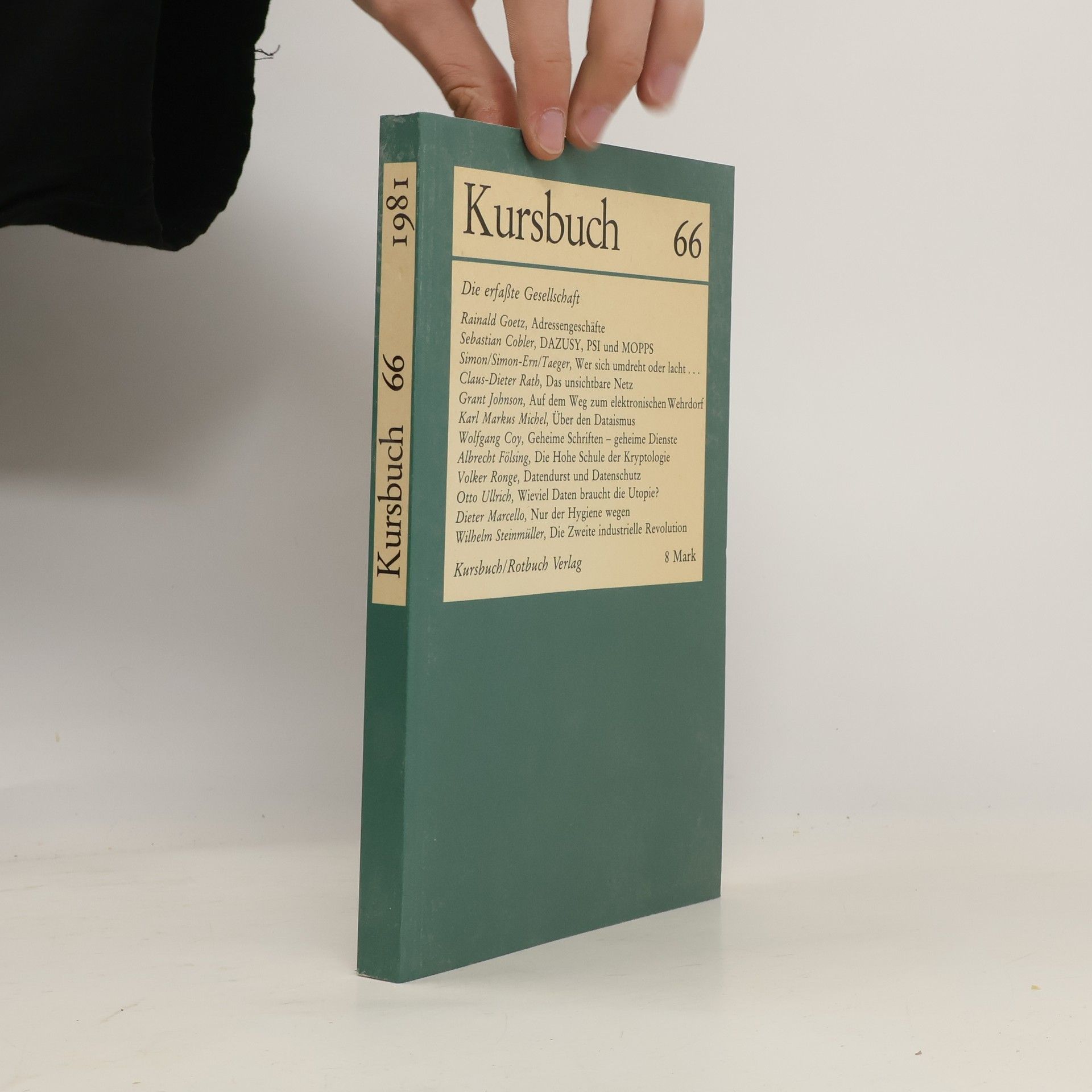 Collectif d'auteurs Kursbuch 66