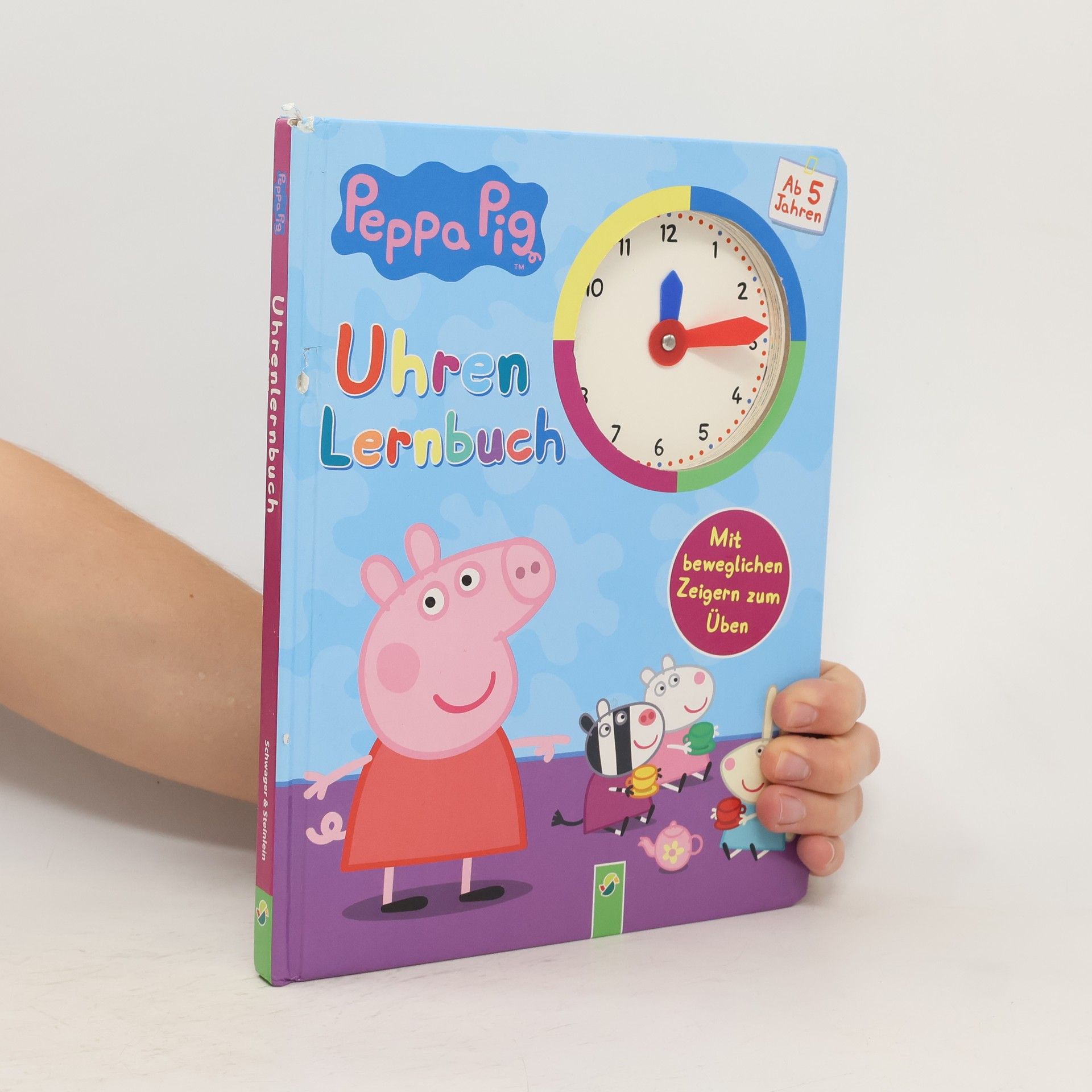 Autorenkollektiv Peppa Pig Uhrenlernbuch