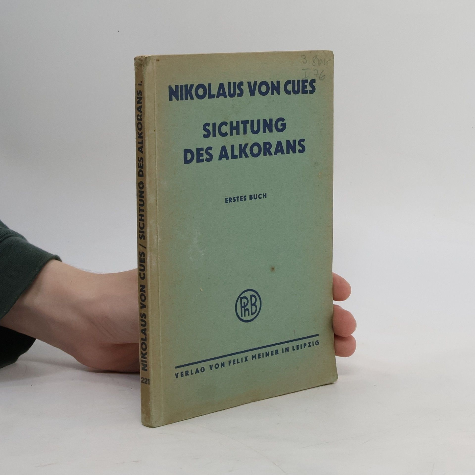 Nikolaus von Cues Sichtung des Alkorans