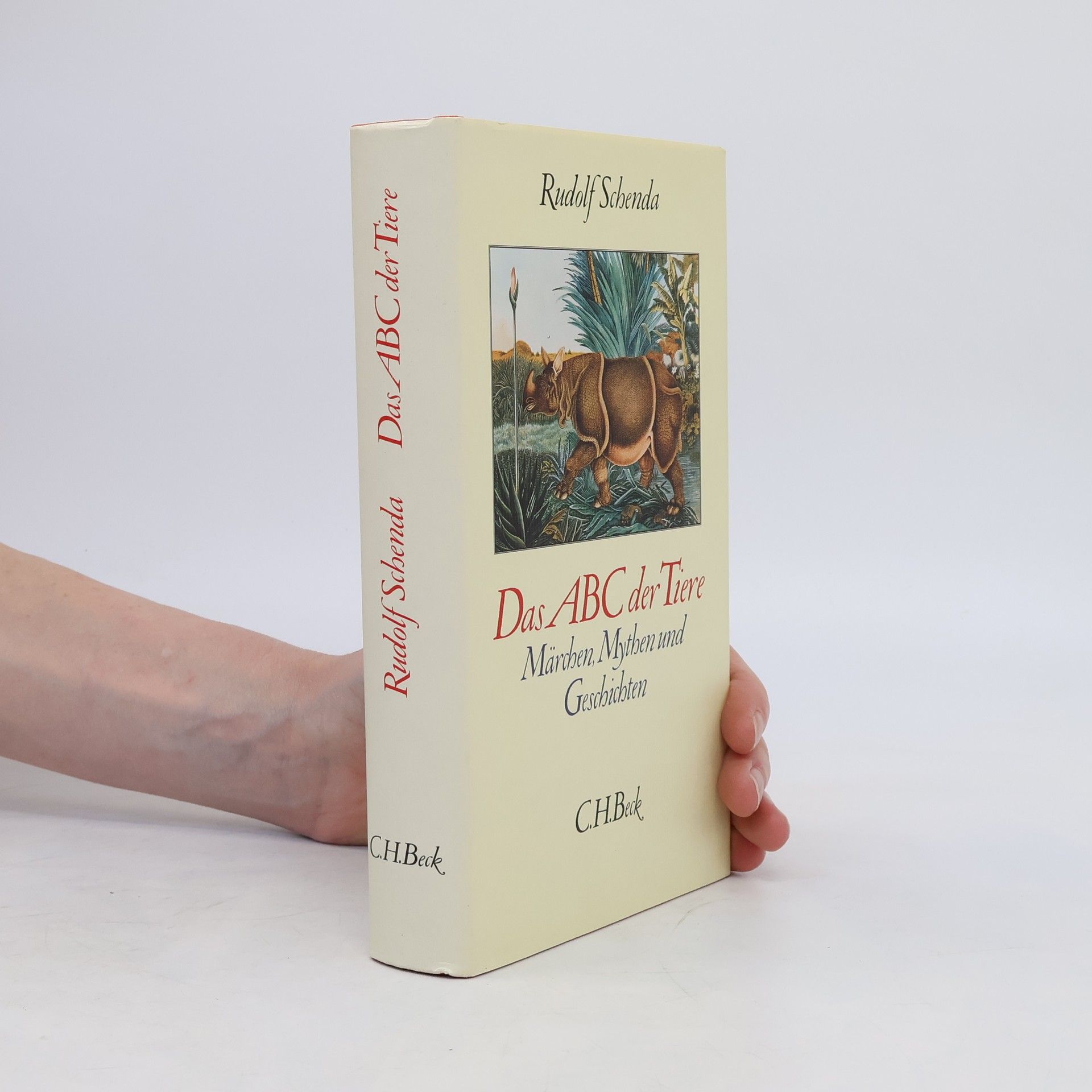 Rudolf Schenda Das ABC der Tiere