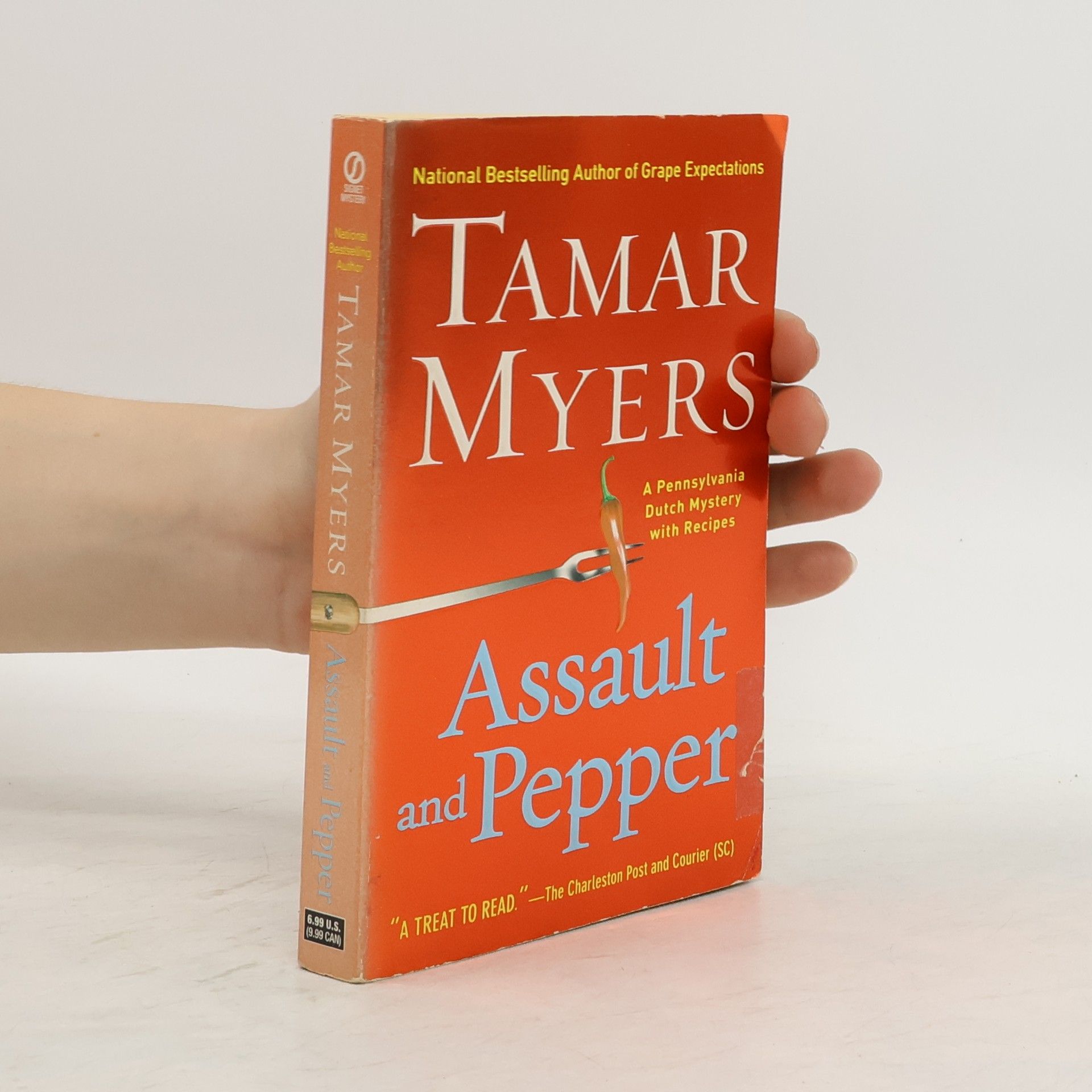 Tamar Myers Assault and Pepper