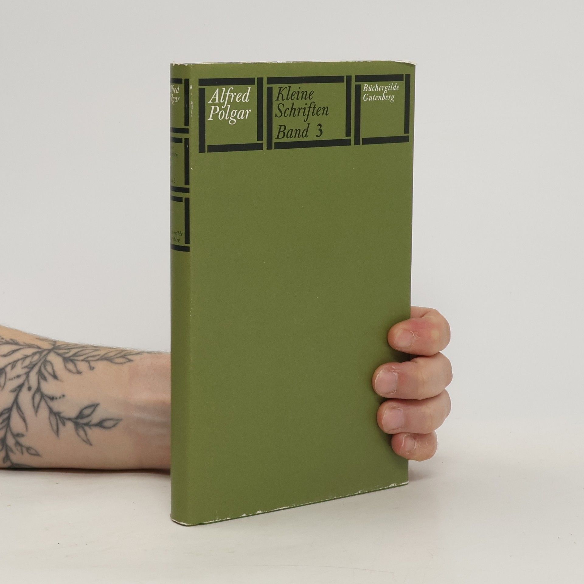 Alfred Polgar Kleine Schriften. Band 3