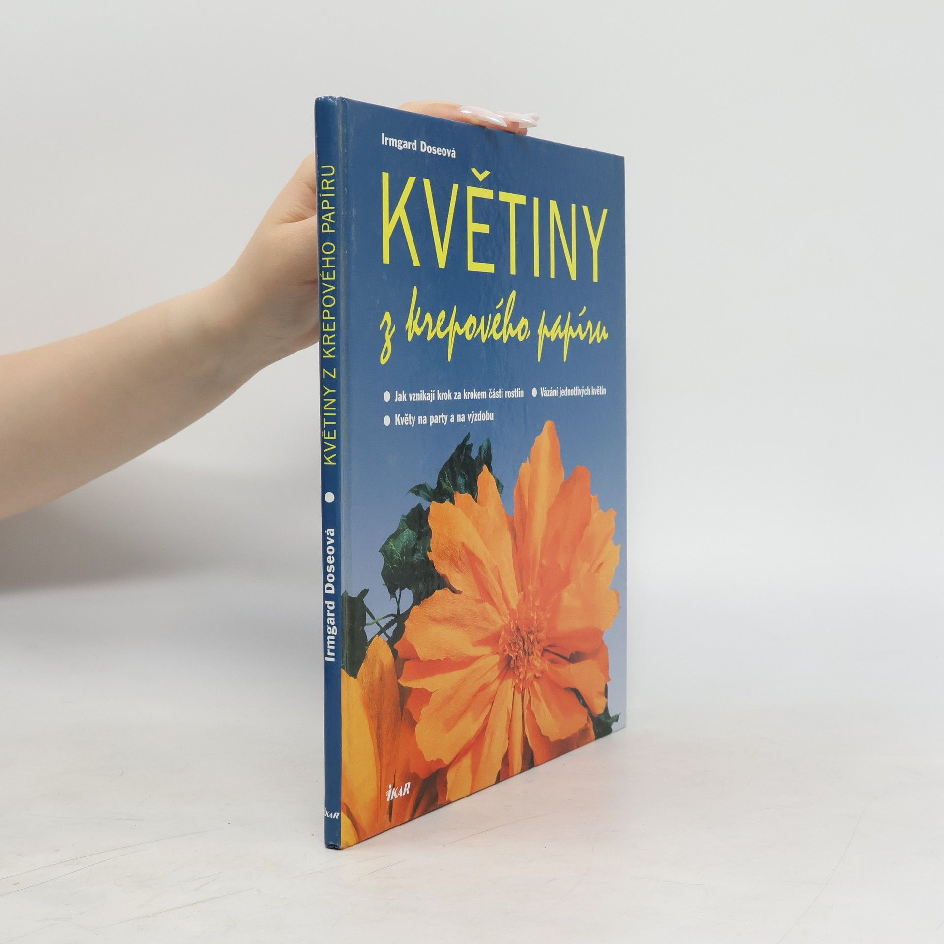 Irmgard Dose Květiny z krepového papíru