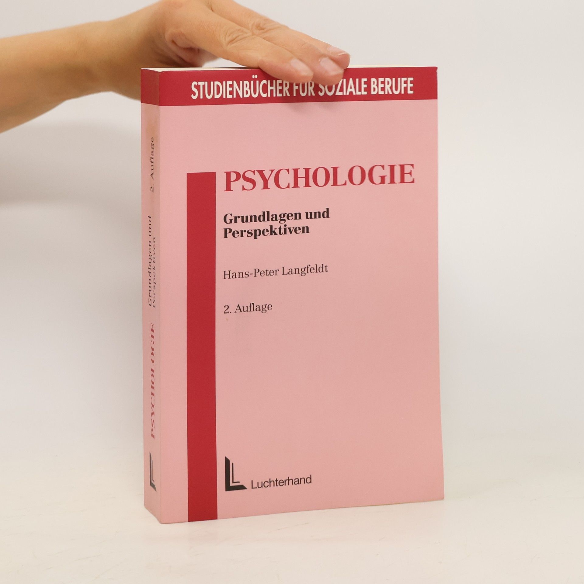 Hans Peter Langfeldt Studienbücher für soziale Berufe