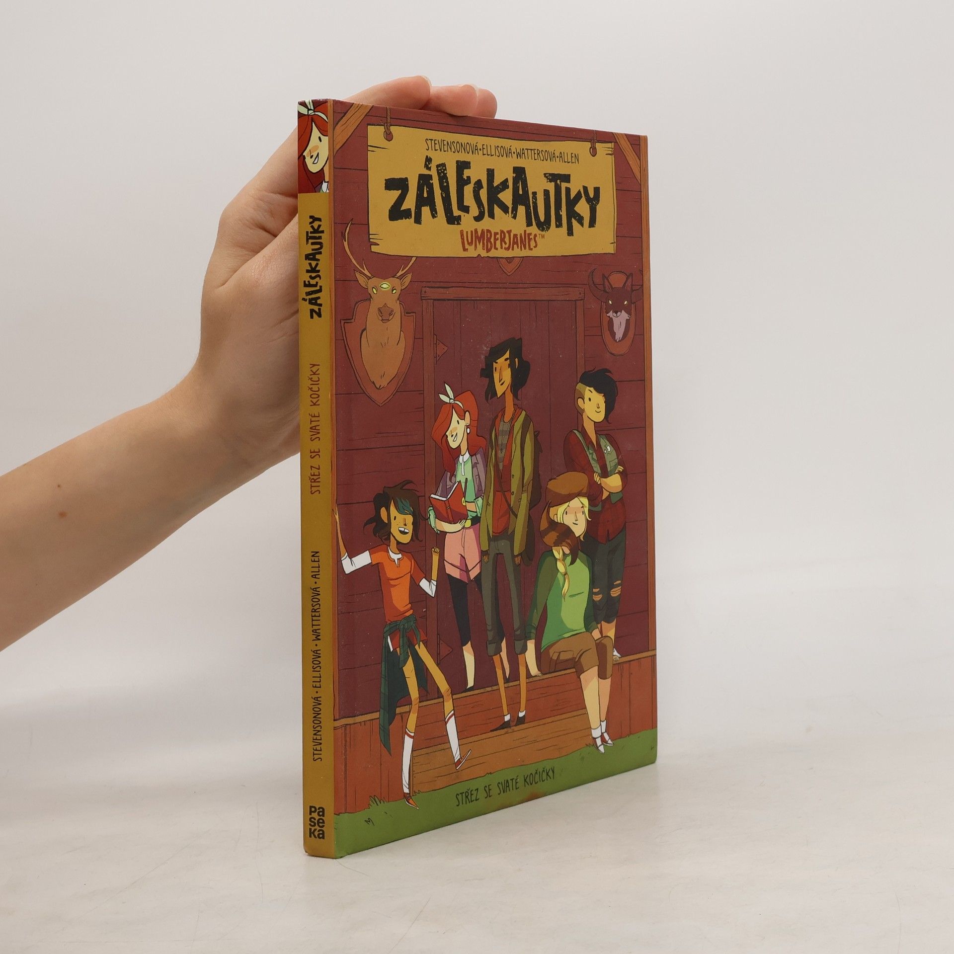 ND Stevenson Záleskautky = Lumberjanes. Střež se svaté kočičky
