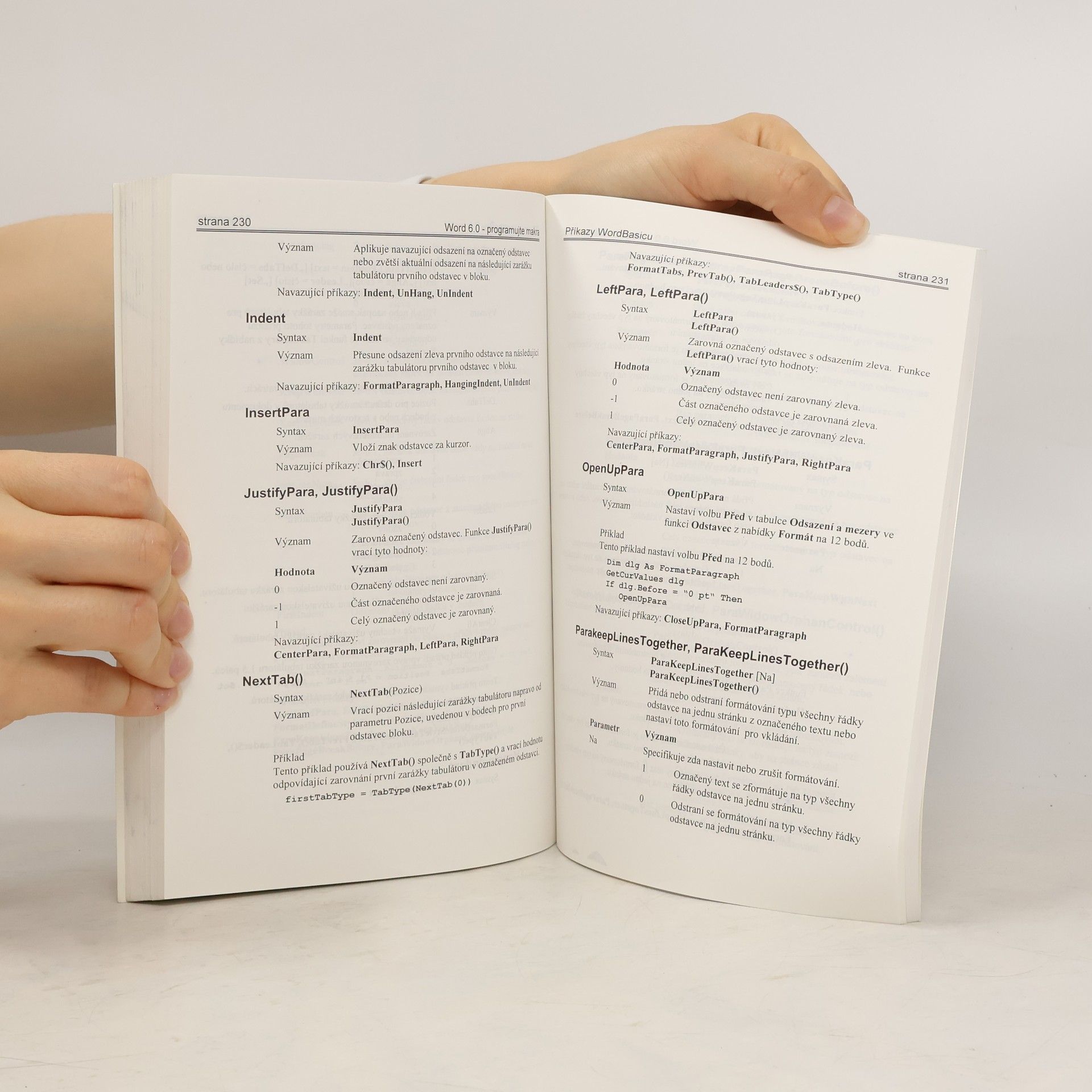 Petr Šimek Word 6.0. programujte makra