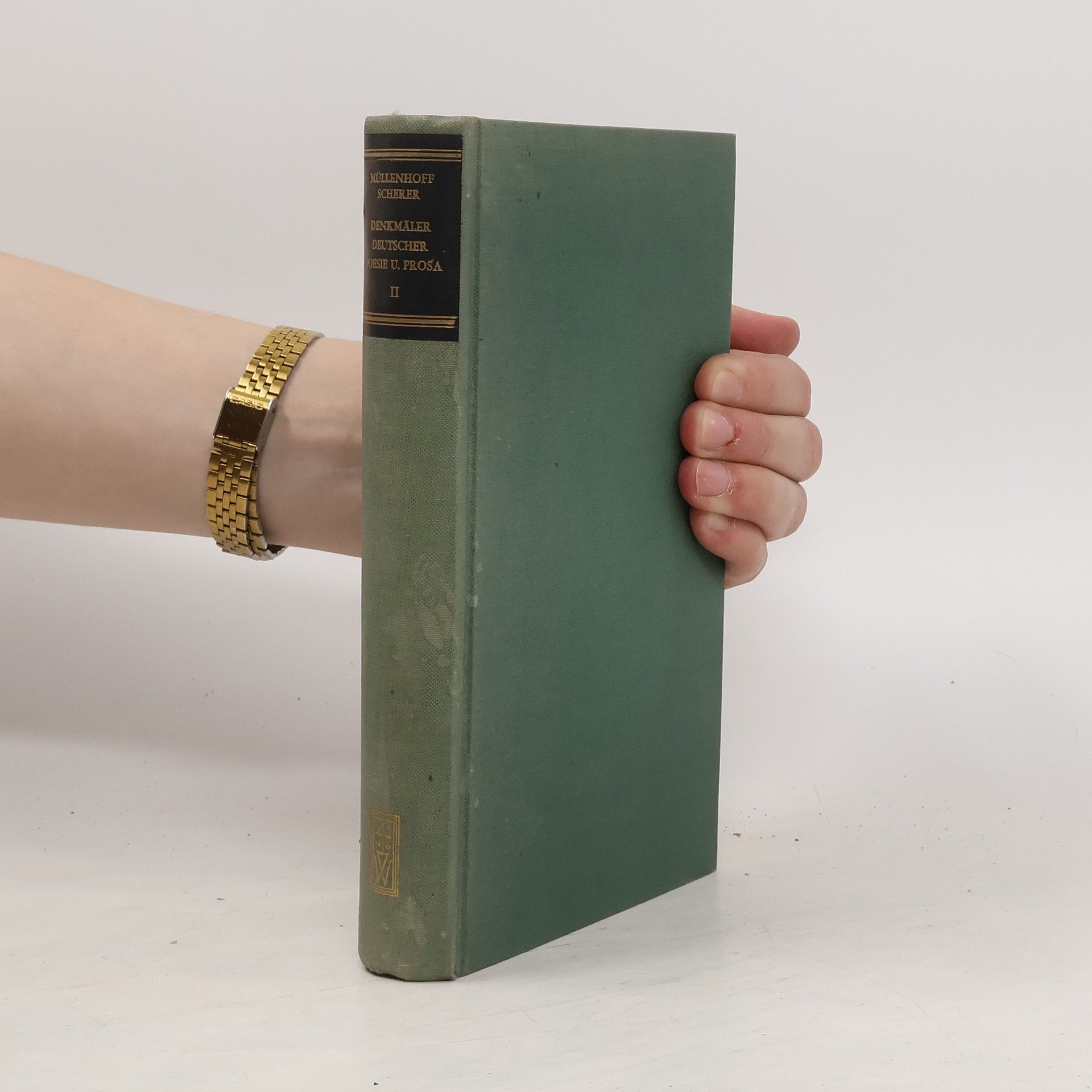 Karl Müllenhoff Denkmäler deutscher Poesie und Prosa II
