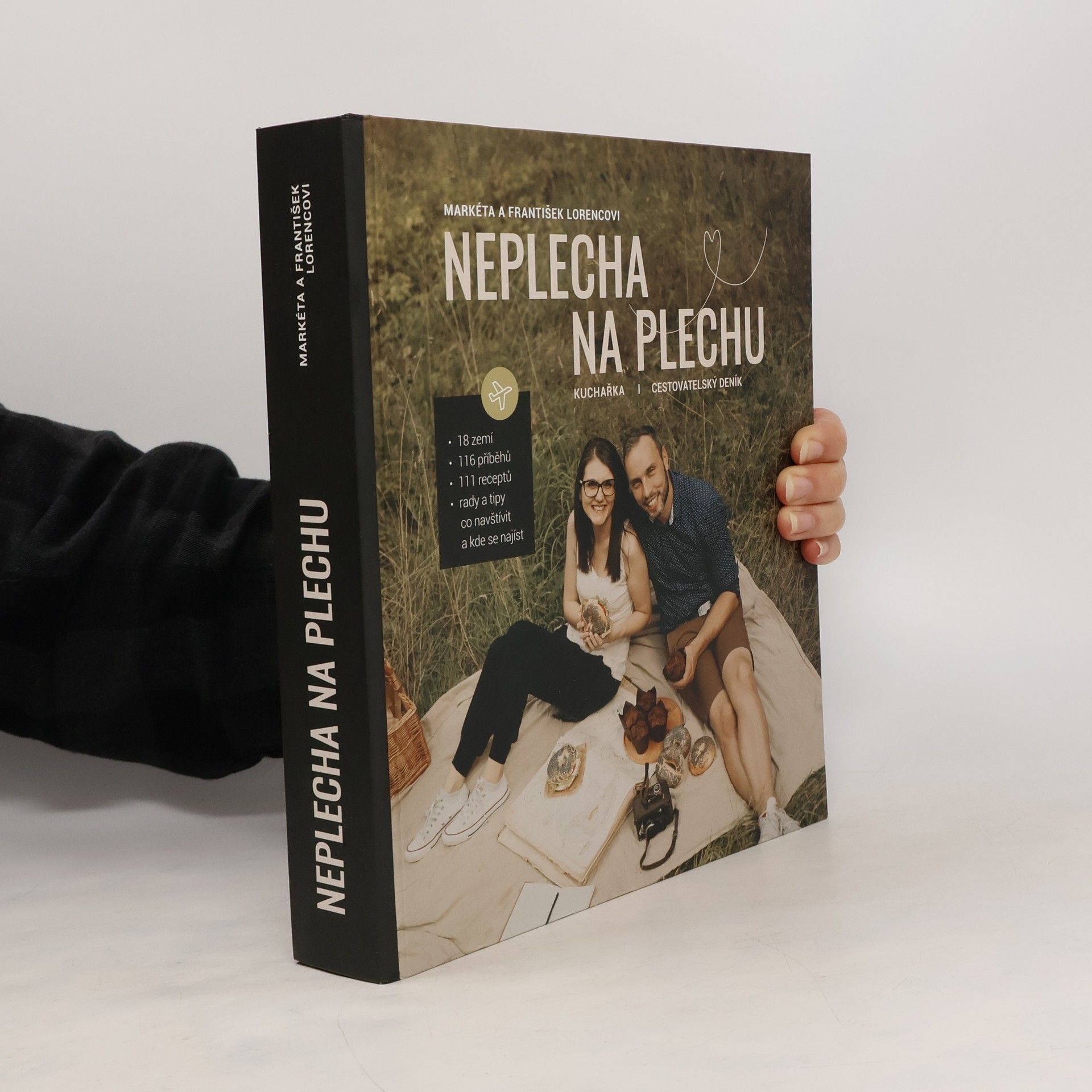 Markéta Lorenc Trpišovská Neplecha na plechu: Kuchařka / cestovatelský deník