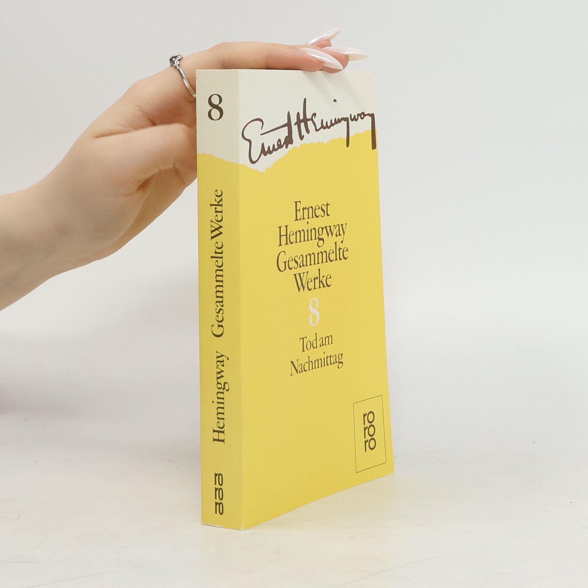 Ernest Hemingway Gesammelte Werke 8