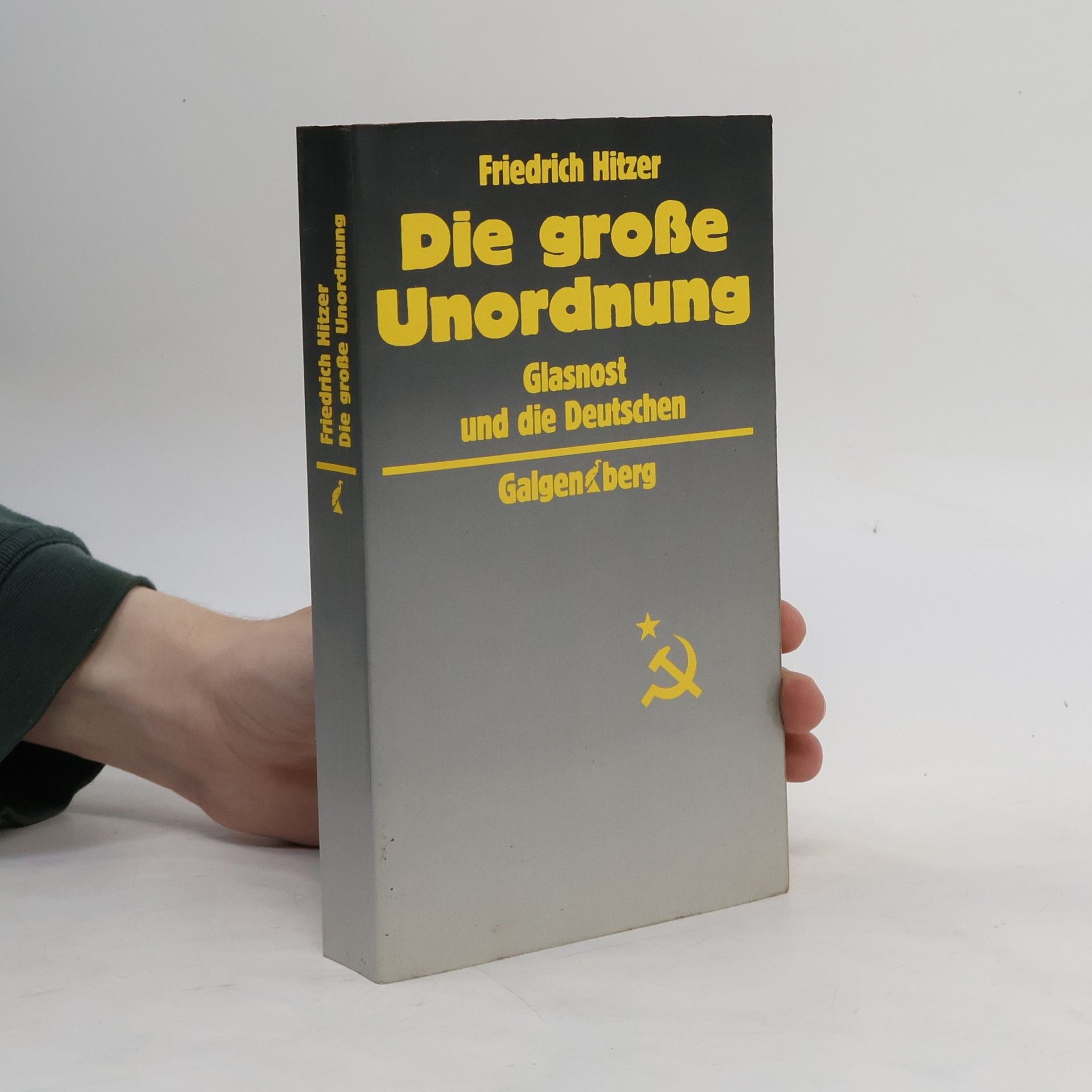 Friedrich Hitzer Die grosse Unordnung