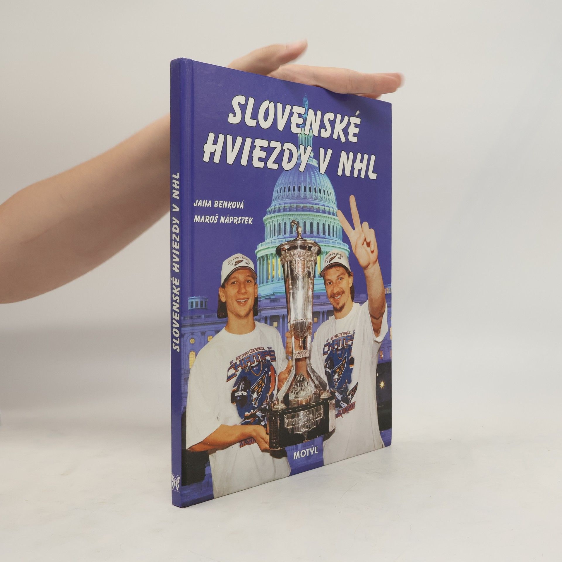 Maroš Náprstek Jana Benková Slovenské hviezdy v NHL