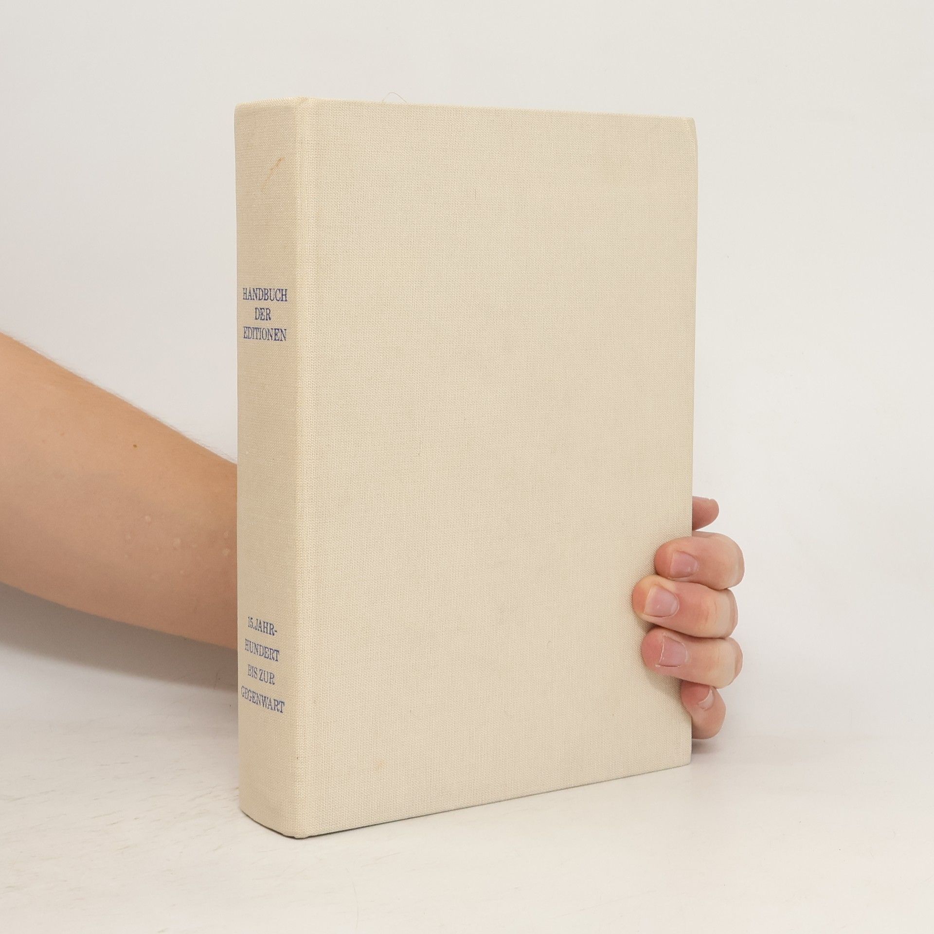 Waltraud Hagen Handbuch der Editionen