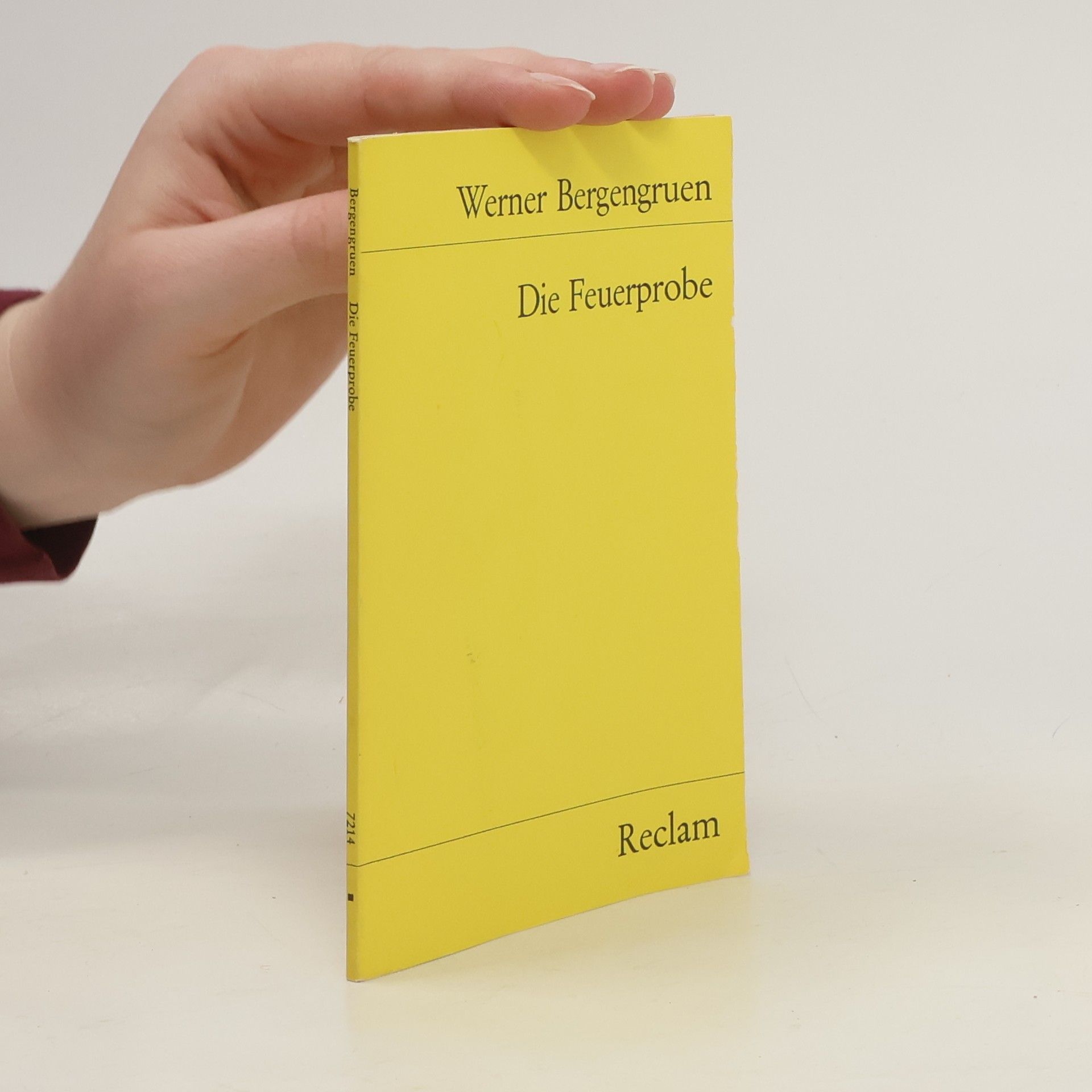 Werner Bergengruen Die Feuerprobe