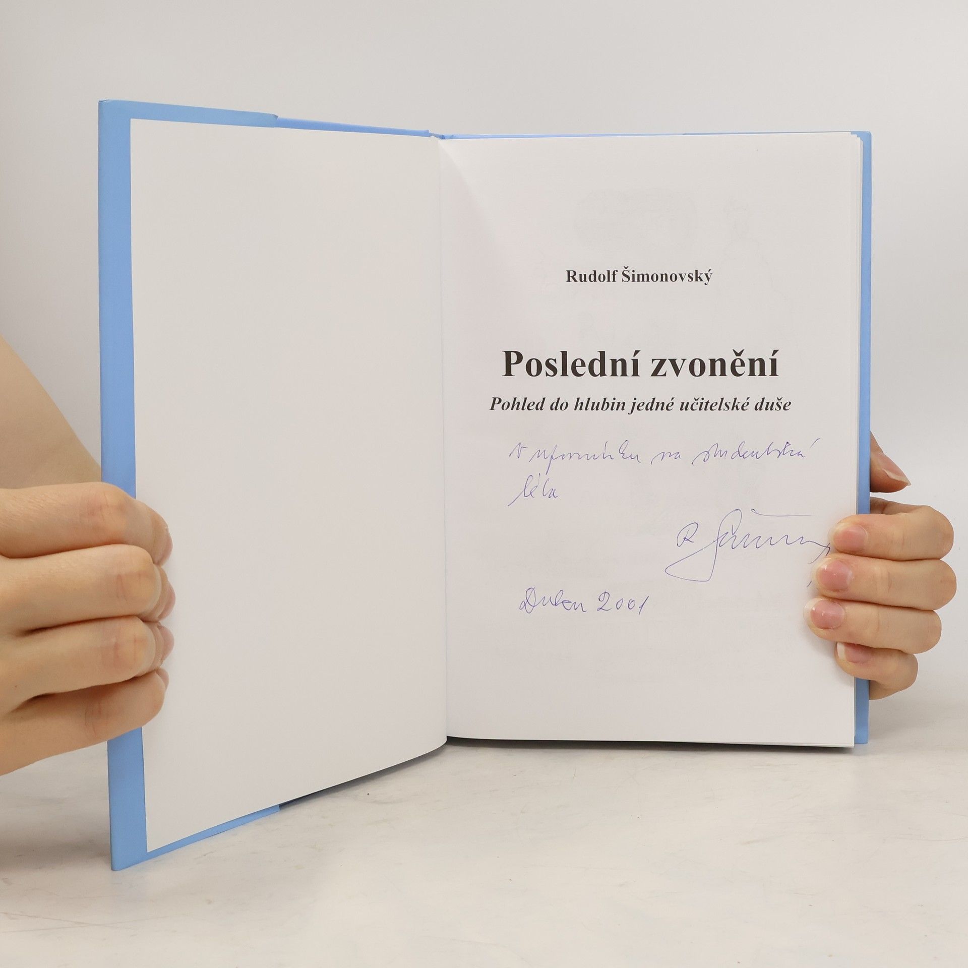 Rudolf Šimonovský Poslední zvonění