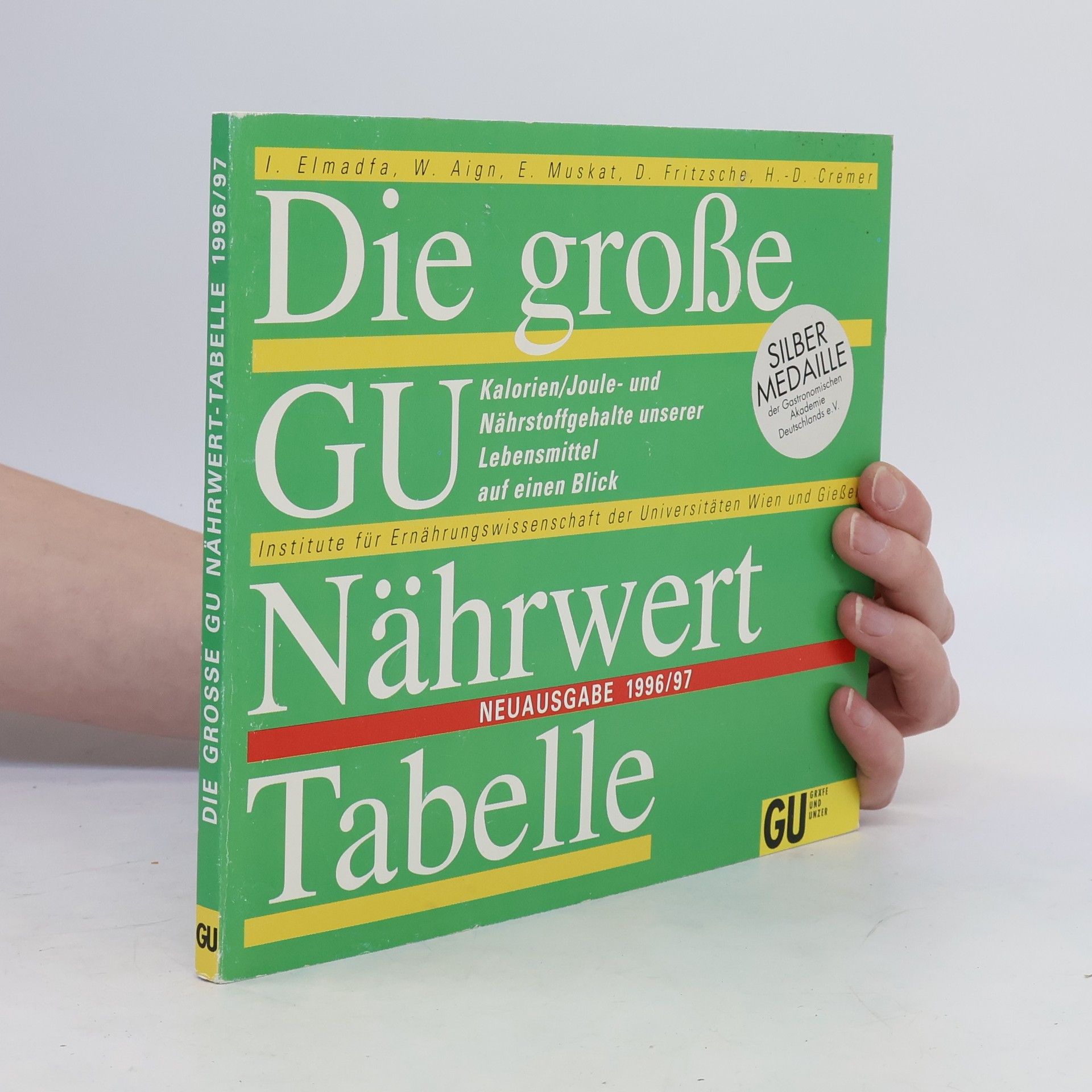 Ibrahim Elmadfa Die grosse GU-Nährwert-Tabelle 1996/1997