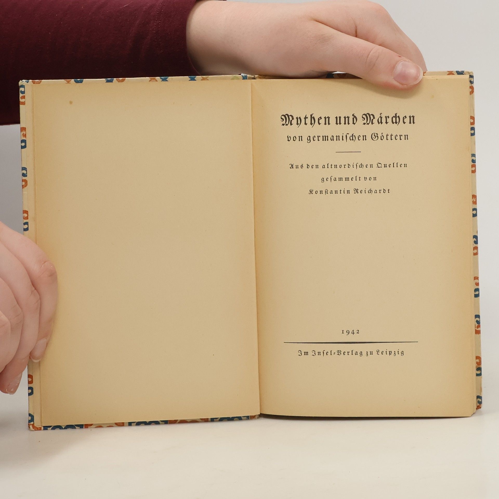 Konstantin Reichardt Mythen und Märchen von germanischen Göttern