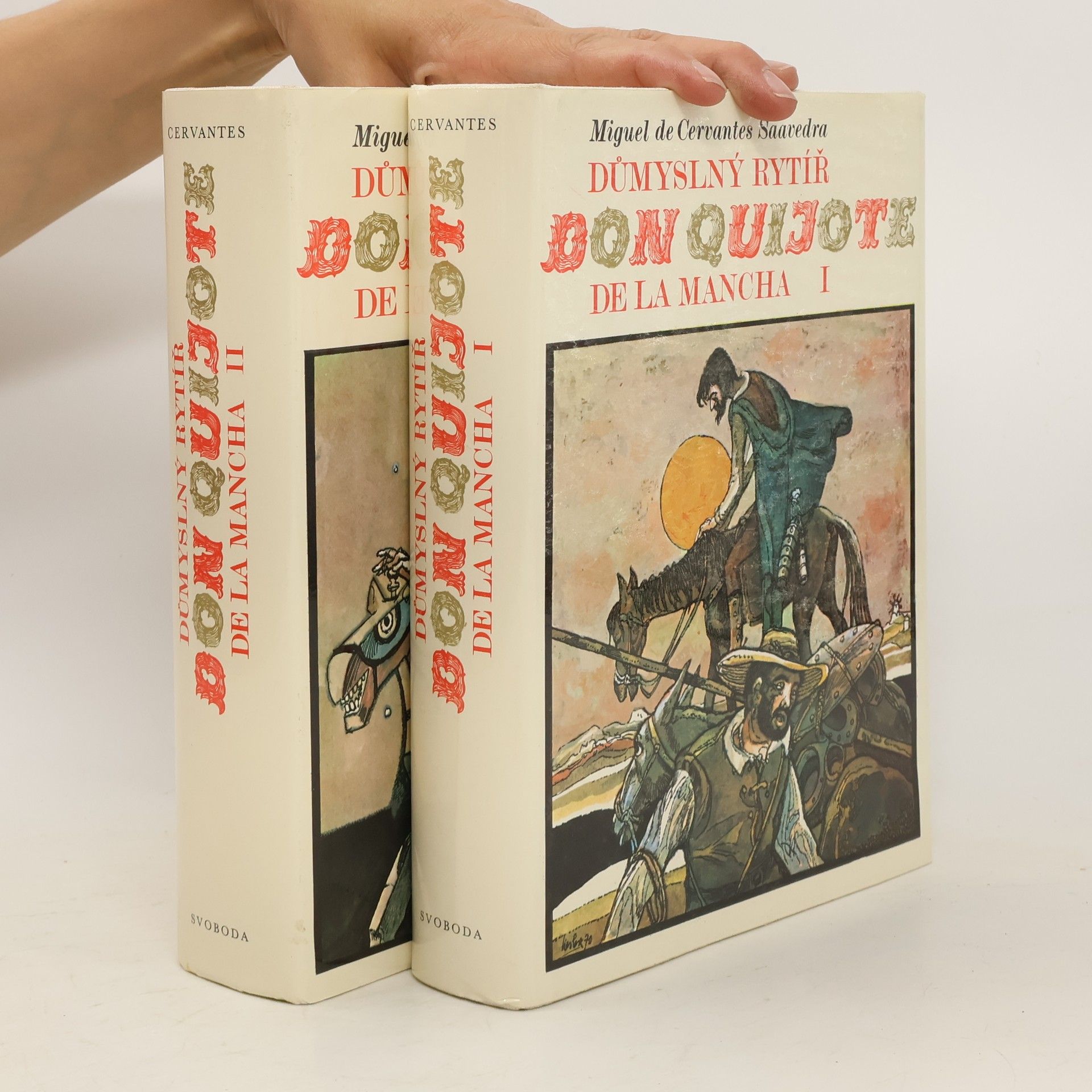 Miguel de Cervantes Důmyslný rytíř don Quijote de la Mancha I-II.