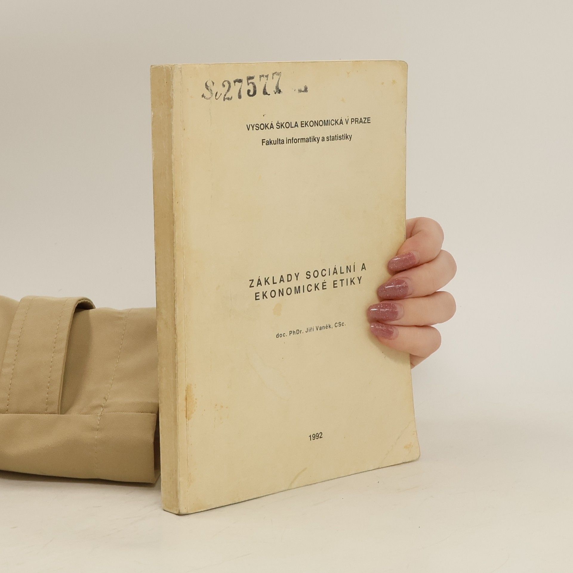 Attilla Bič Boží Základy sociální a ekonomické etiky