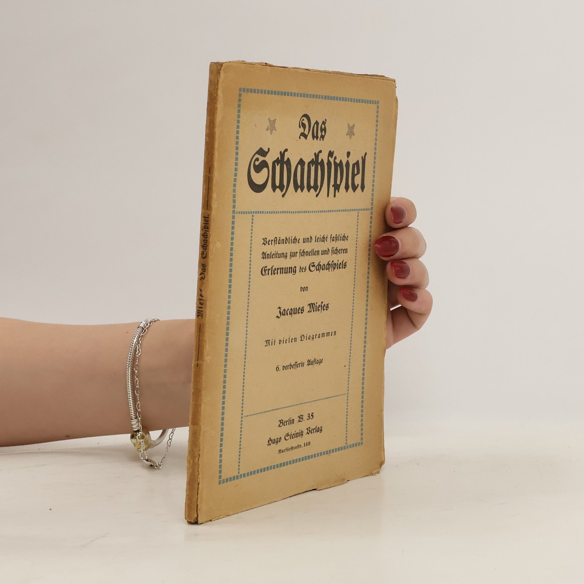 Jacques Mieses Das Schachspiel