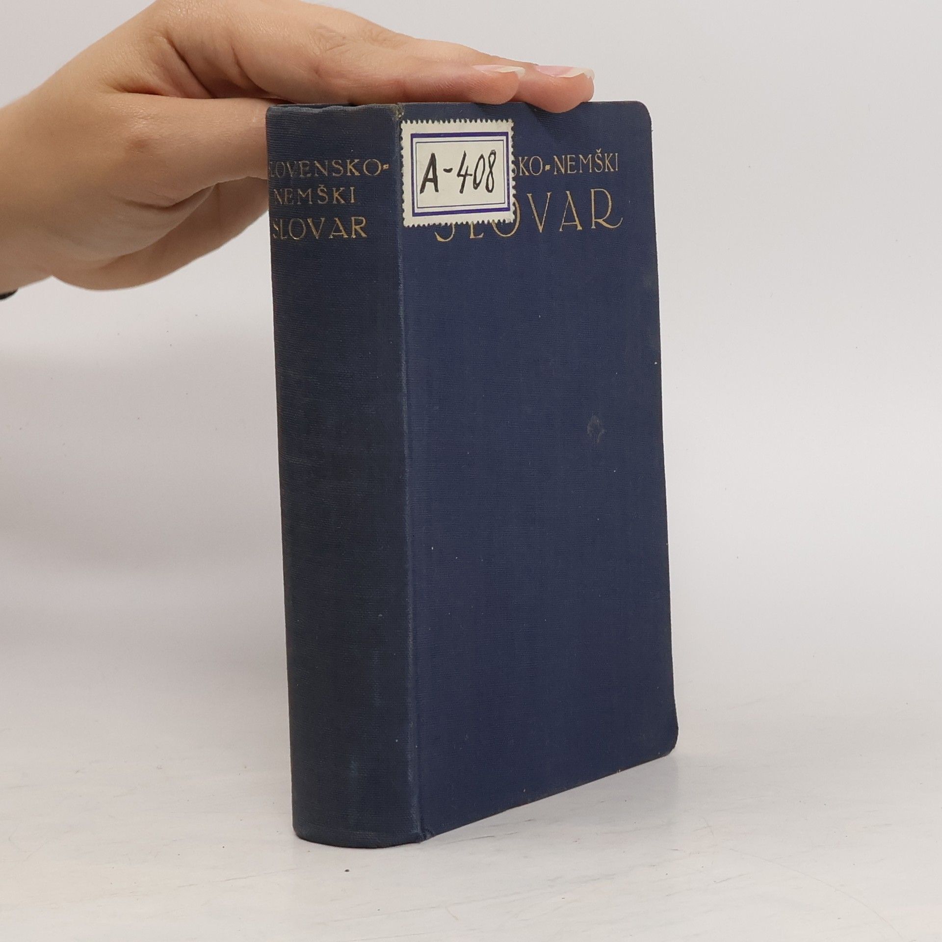 Fr. Bradač Slovensko-nemški slovar. Slovenisch-deutsches Wörterbuch